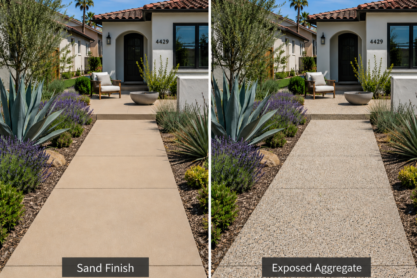 Sand Finish vs. Exposed Aggregate Concrete: Which is Best For Your Home?