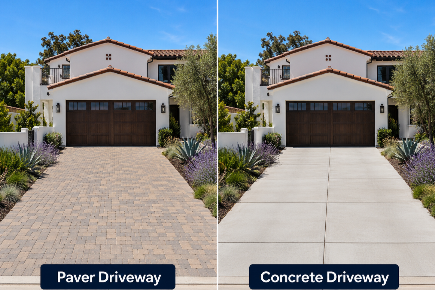 Paver Driveway VS. Concrete  Driveway: Which Is Better For San Diego Homes?