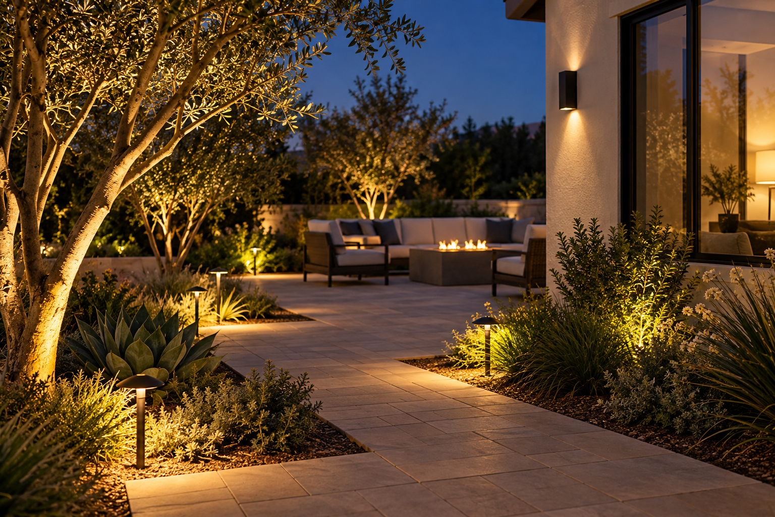 How to Prevent Landscape-Lighting Glare Around Patios, Windows and Neighboring Properties