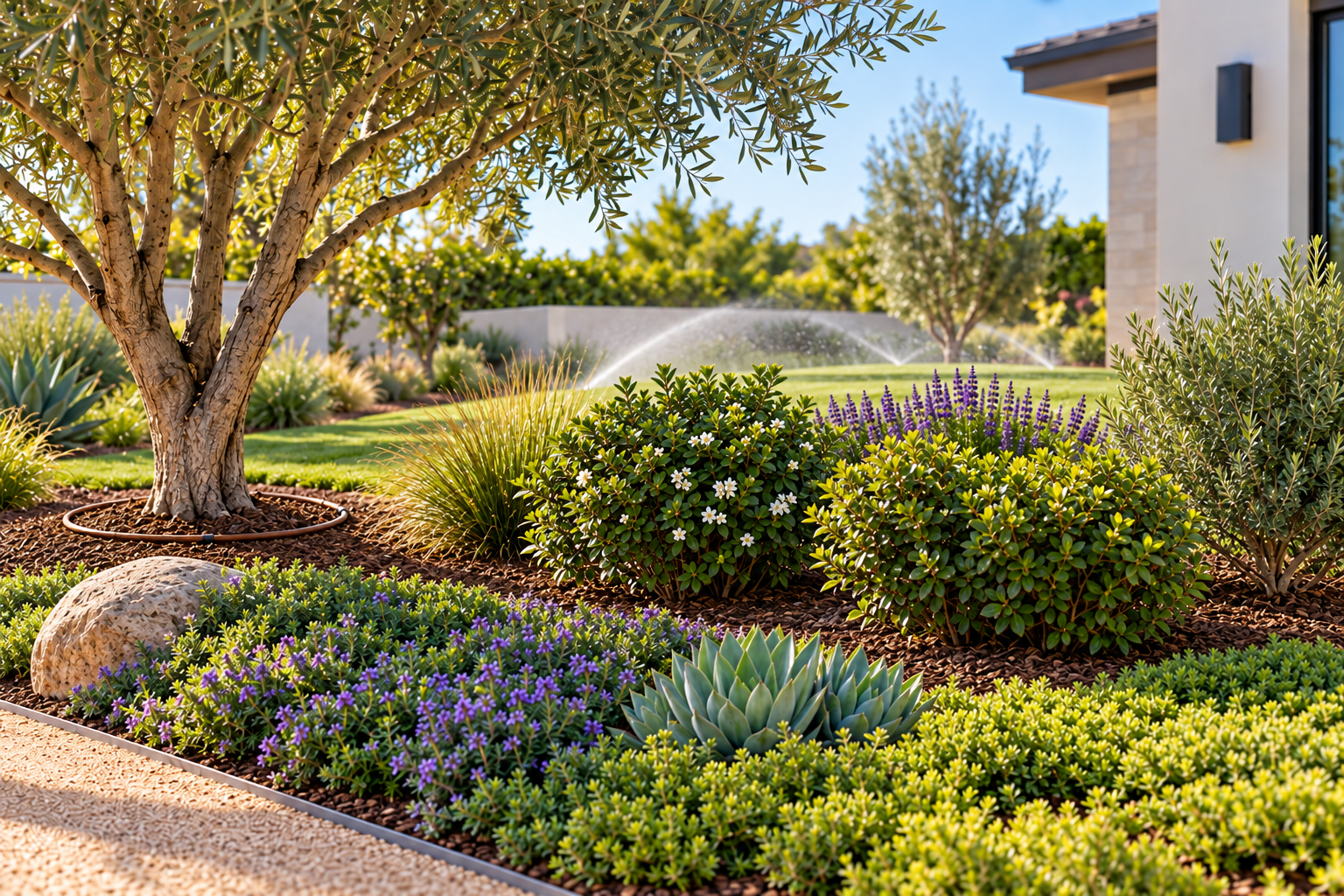 Why Trees, Shrubs and Groundcovers Should Be on Separate Irrigation Zones