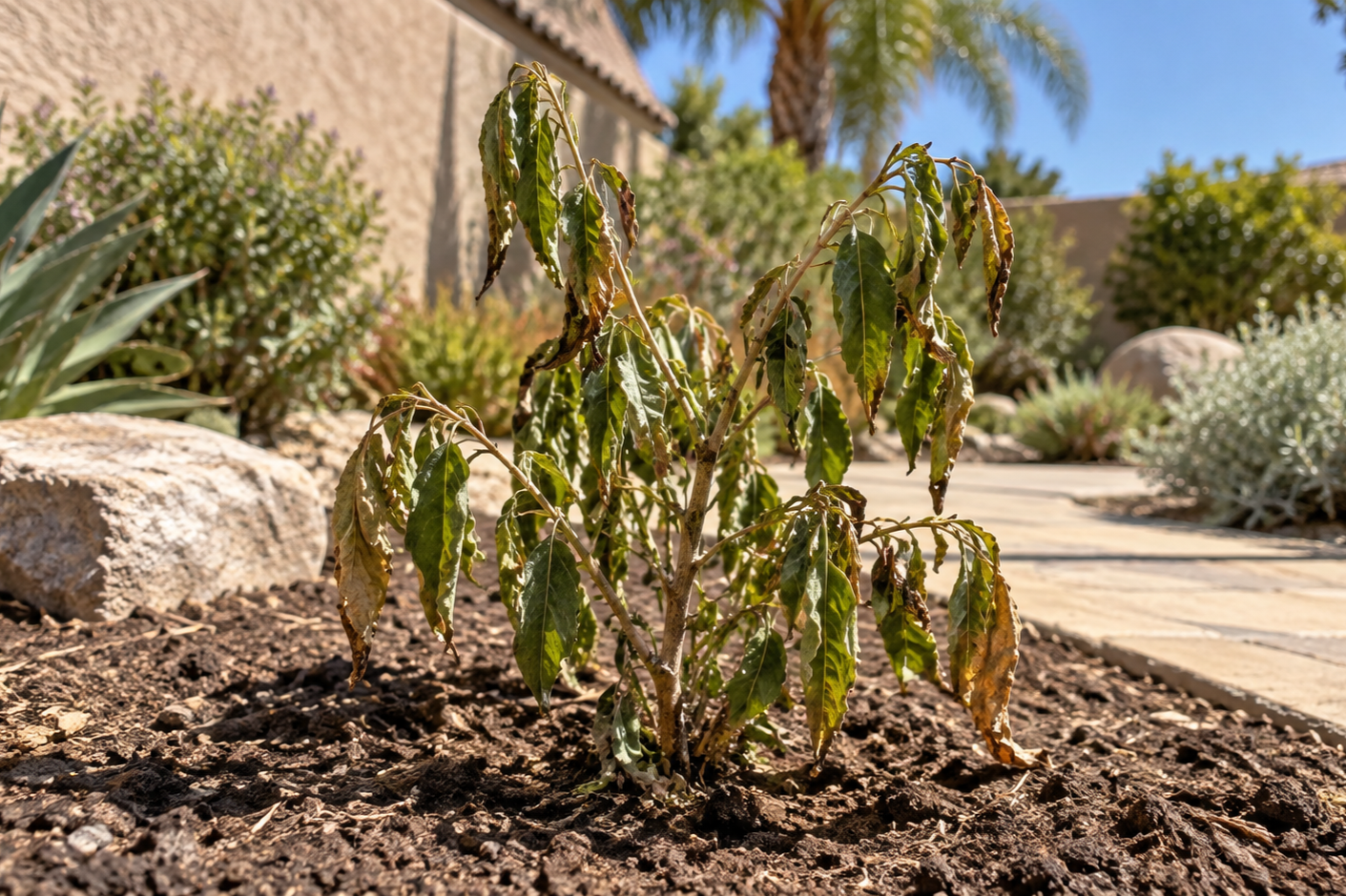 Why Do Newly Installed Plants Struggle During Heat Waves in San Diego