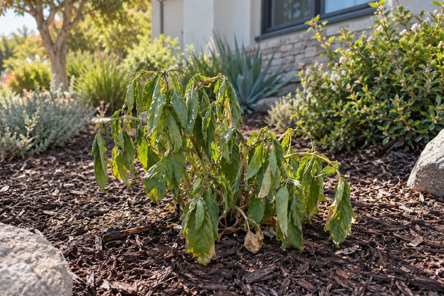 Why Are New Plants Wilting Even When the Irrigation Is Running?