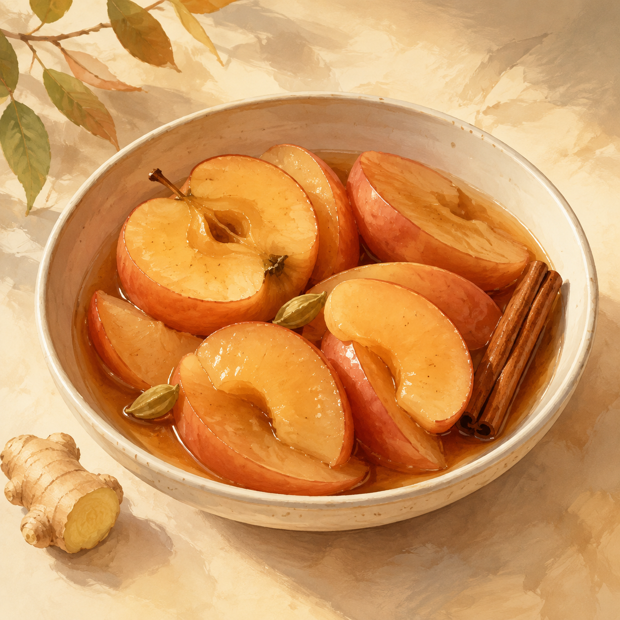 Yogi Tea Poached Apples