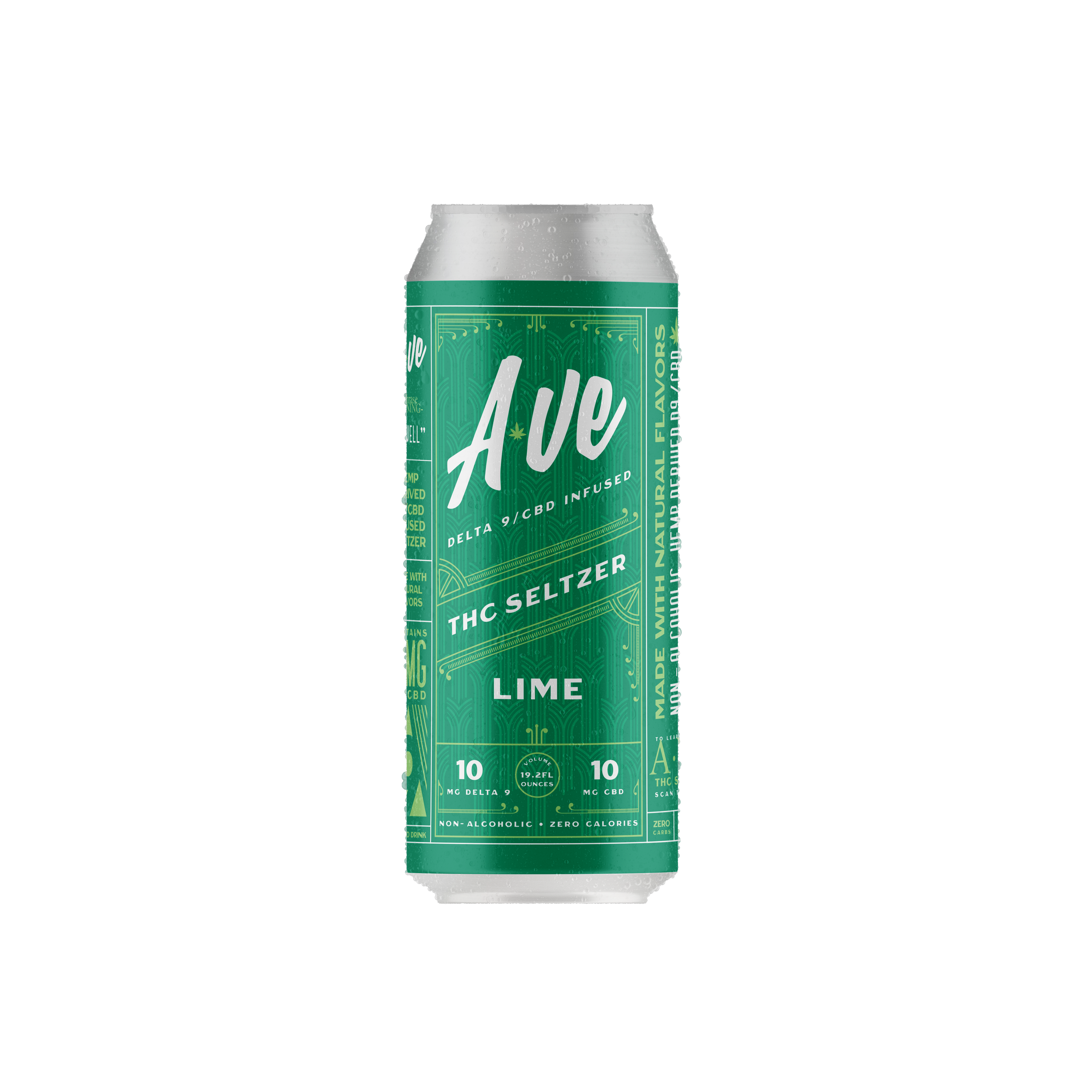 A-ve Seltzer - Lemon 19.2oz