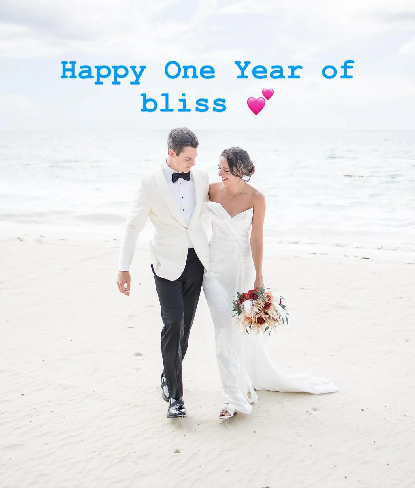 One year down, forever to go. 💍✨
Happy first anniversary to Alec &amp; Anna &mdash; proof that love is golden. 💕
Here&rsquo;s to your love story continuing to sparkle.
&ldquo;Can I go where you go?&rdquo; &mdash; Taylor Swift
#AnniversaryLove #OneY
