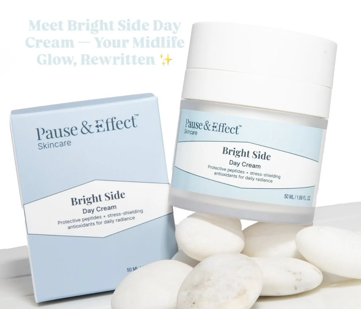 Say hello to your new AM essential.
Pause &amp; Effect&trade; Bright Side Day Cream was created specifically for estrogen-depleted, collagen-changing midlife skin &mdash; because your daytime moisturizer should work as hard as you do.

Powered by cli