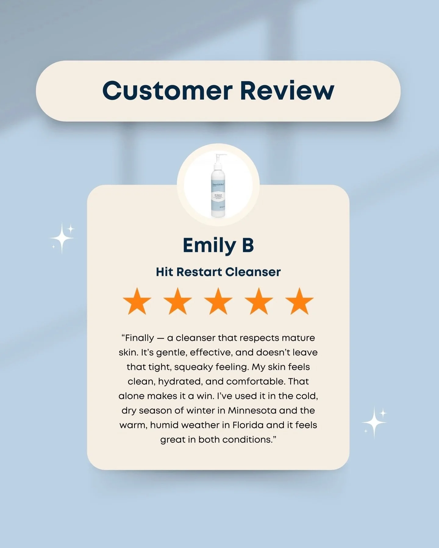 Gentle, effective, and made for changing skin ✨