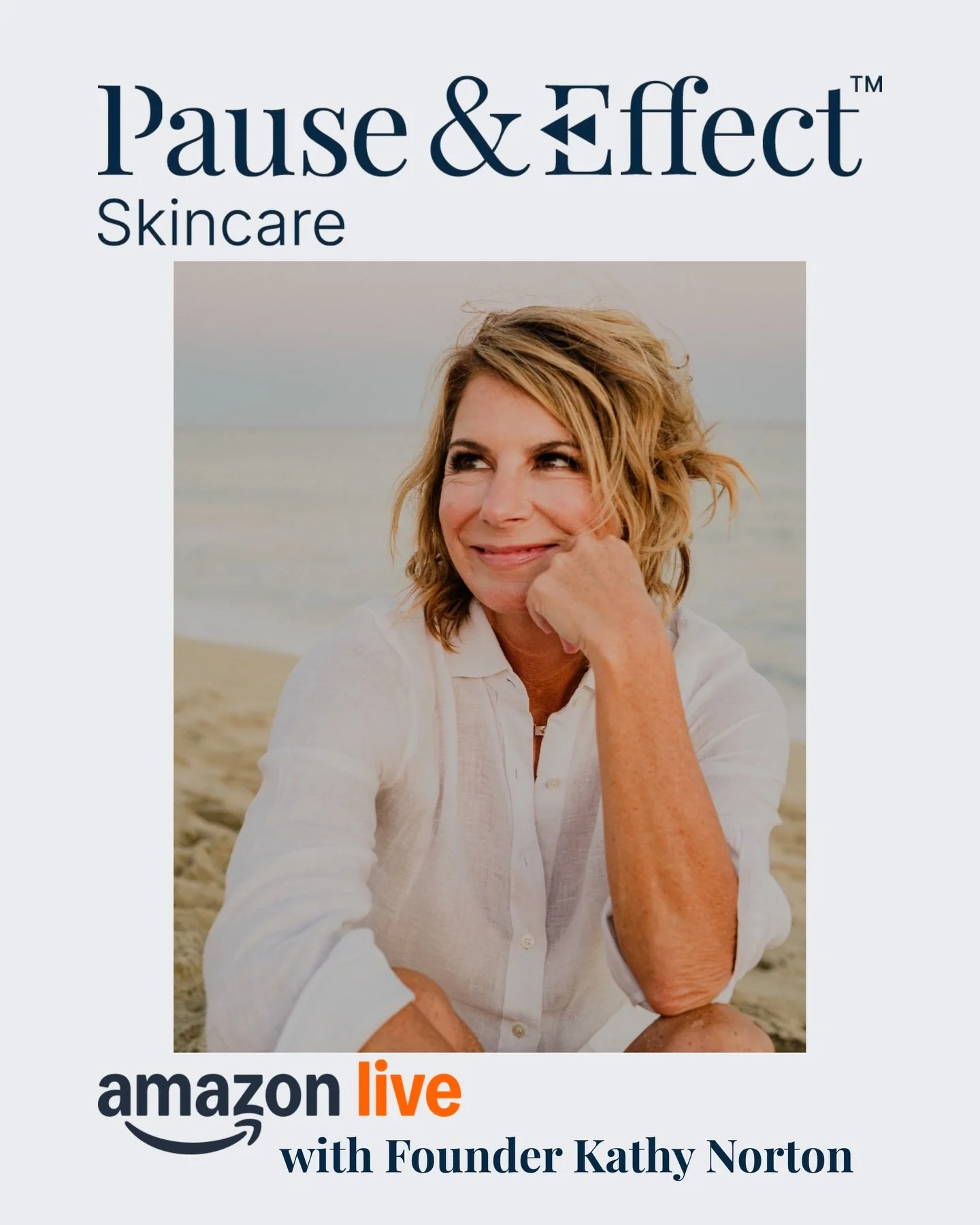Join founder @kathynortontv for an Amazon livestream TODAY at 11am CT. 💙