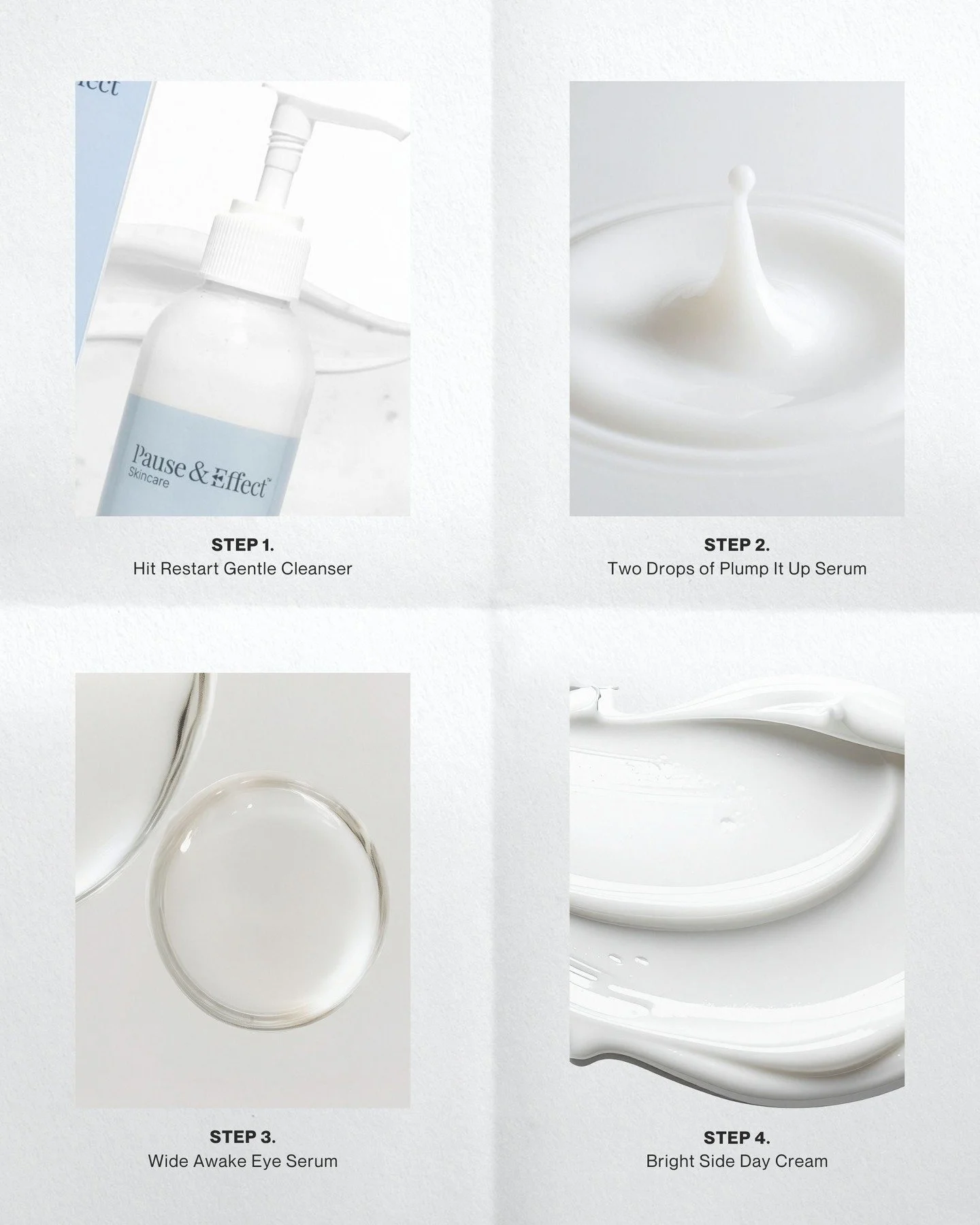 Let's glow girls! ✨ Mix + match with your morning routine. ☀️