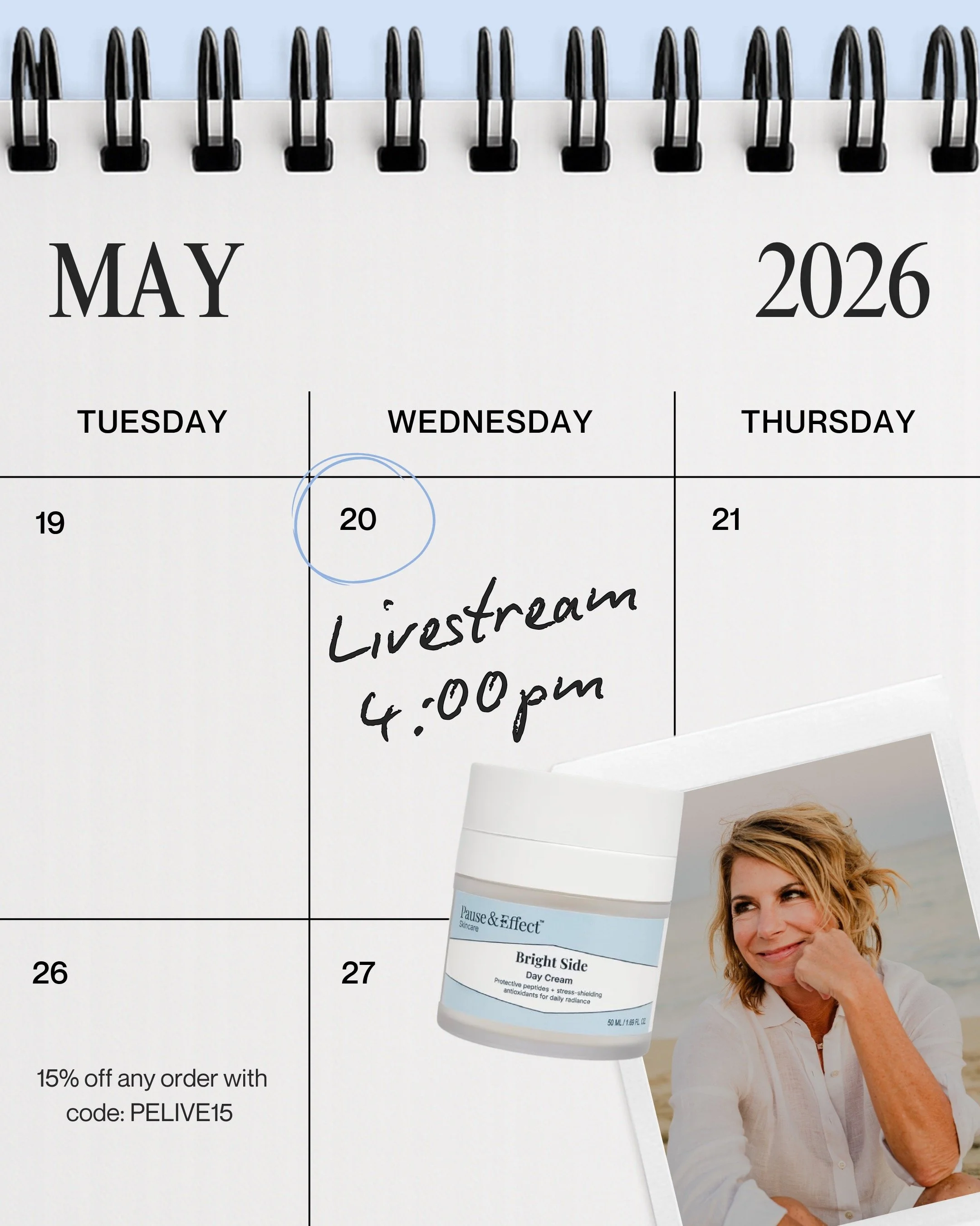Join us LIVE on Amazon today at 4pm CT!