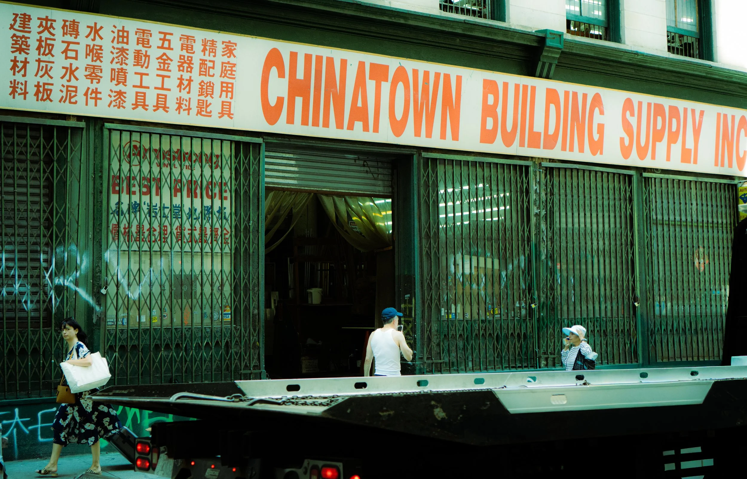 China Town in New York City