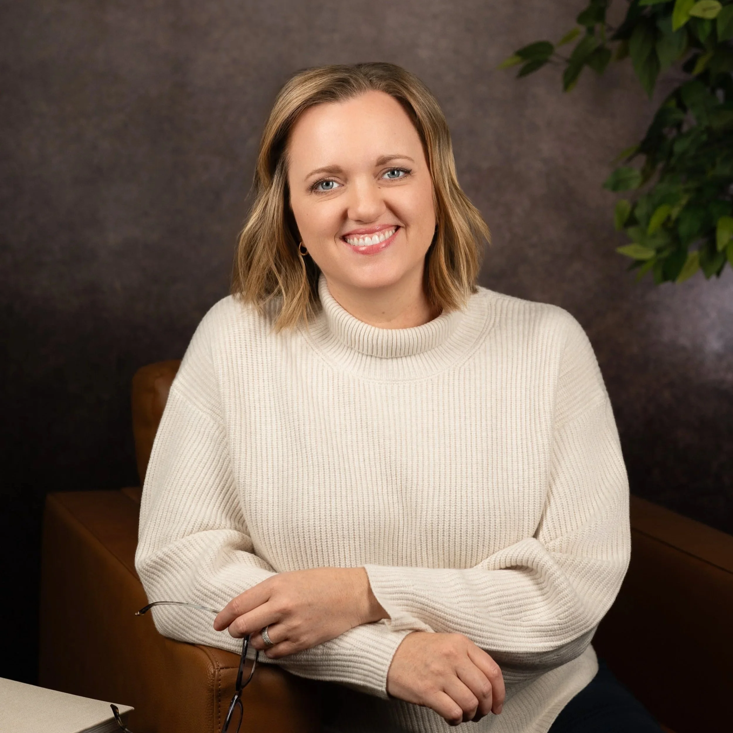 JaNae Messick, LPC at Elevate Family Counseling welcoming clients in Loudoun County, VA