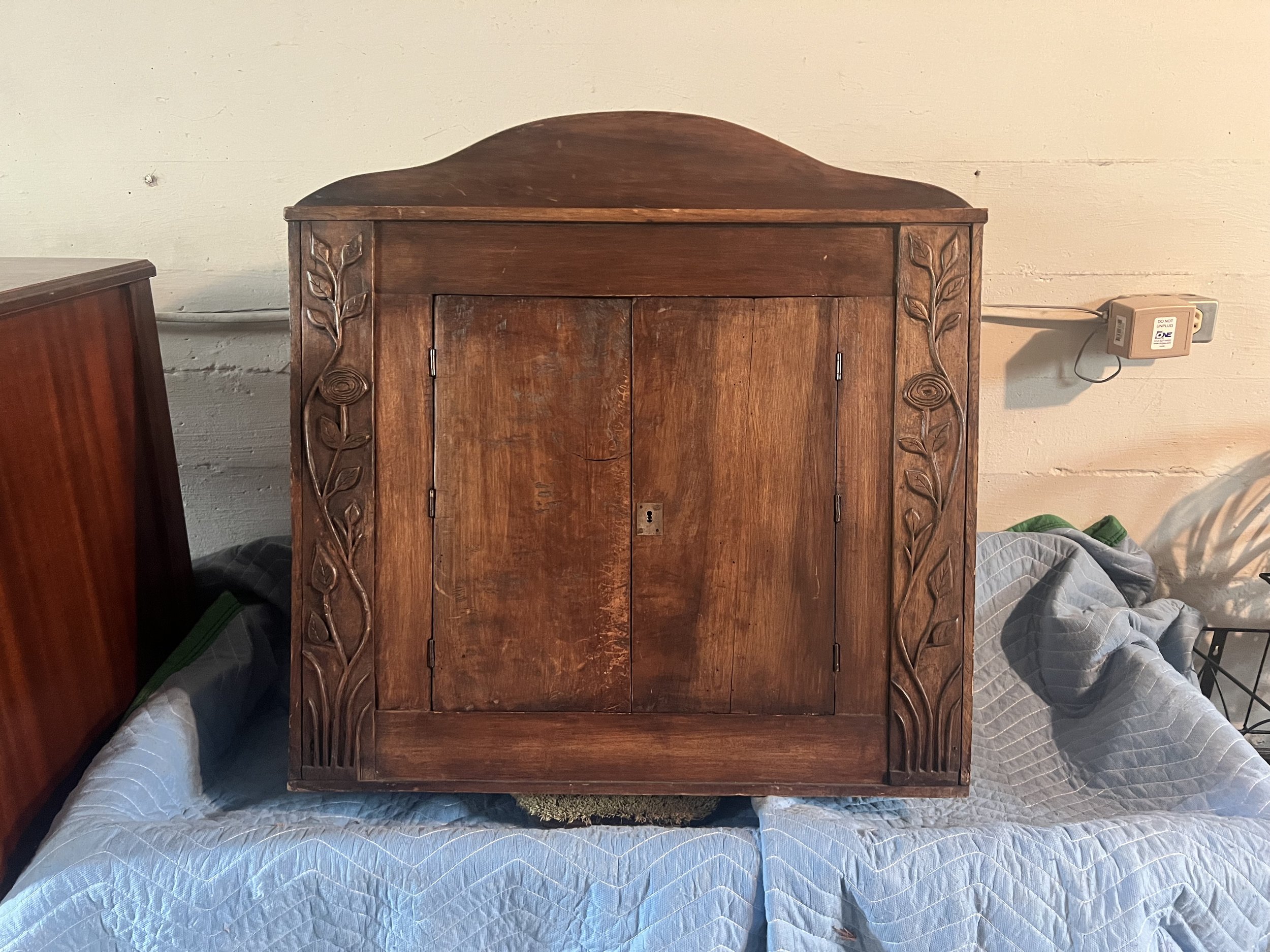 Antique Swiss Cabinet - $125