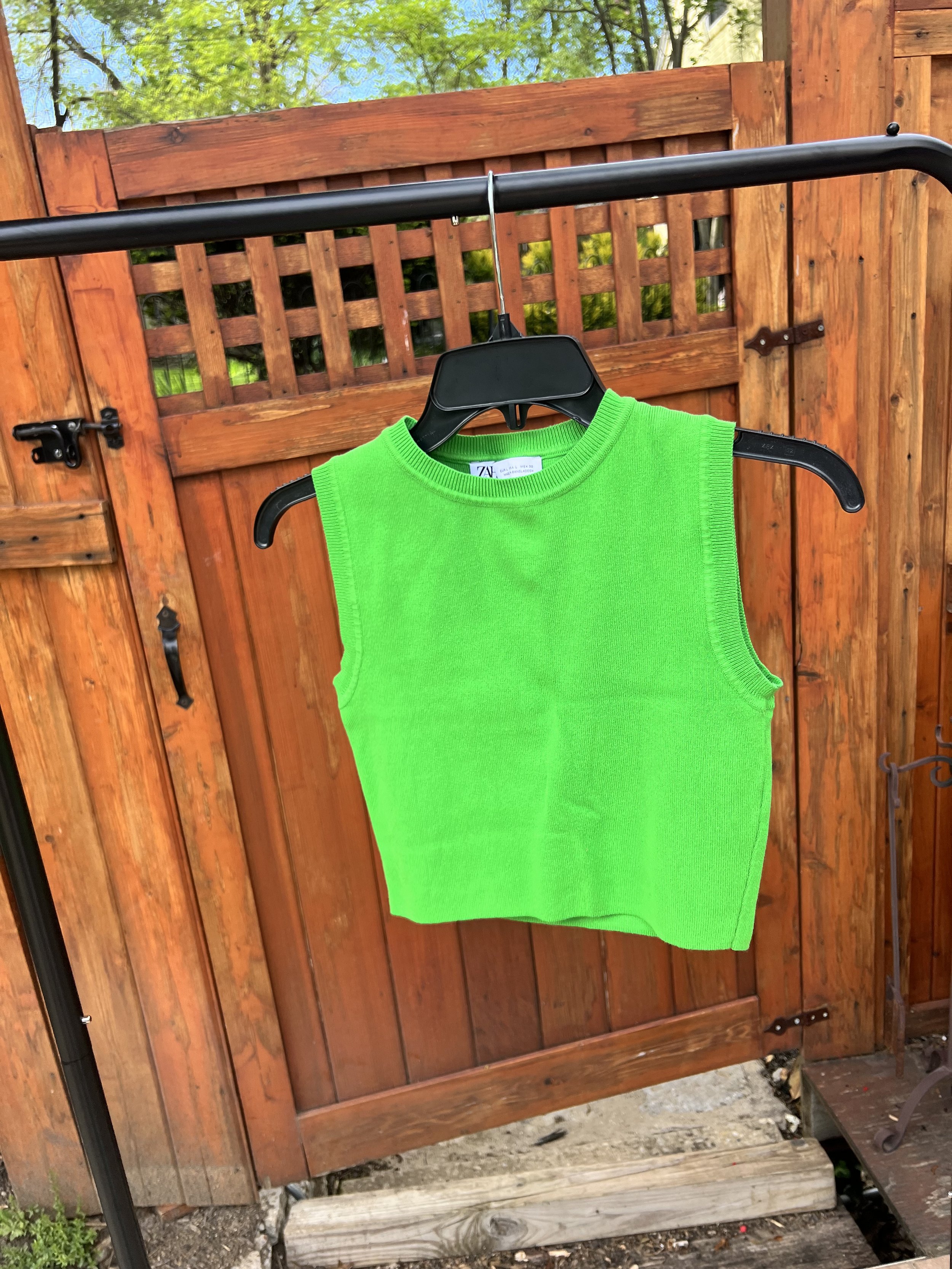Zara Sleeveless Shirt - $10