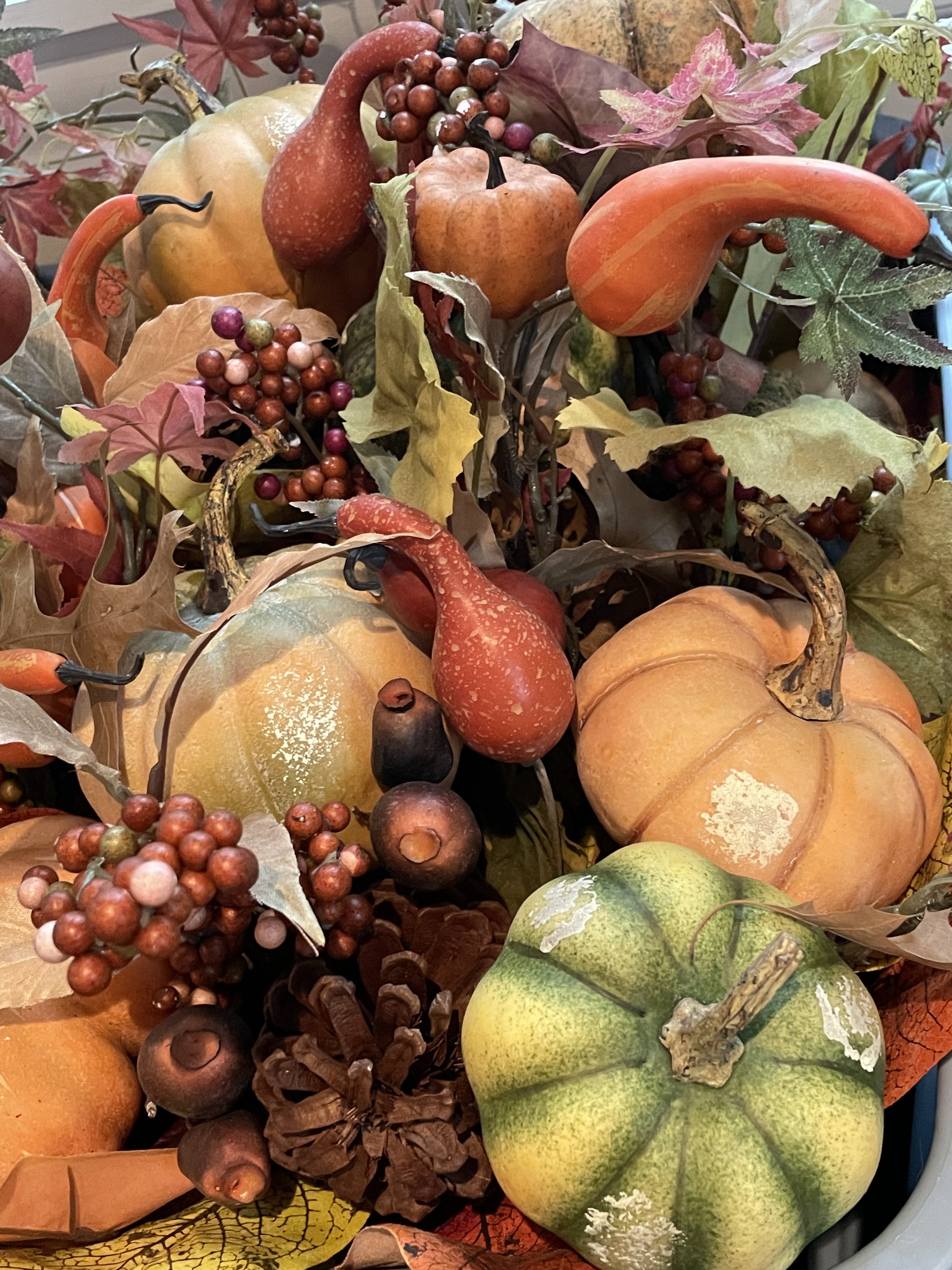 Grandin Road Harvest Pumpkin Window-box Filler - $5 each
