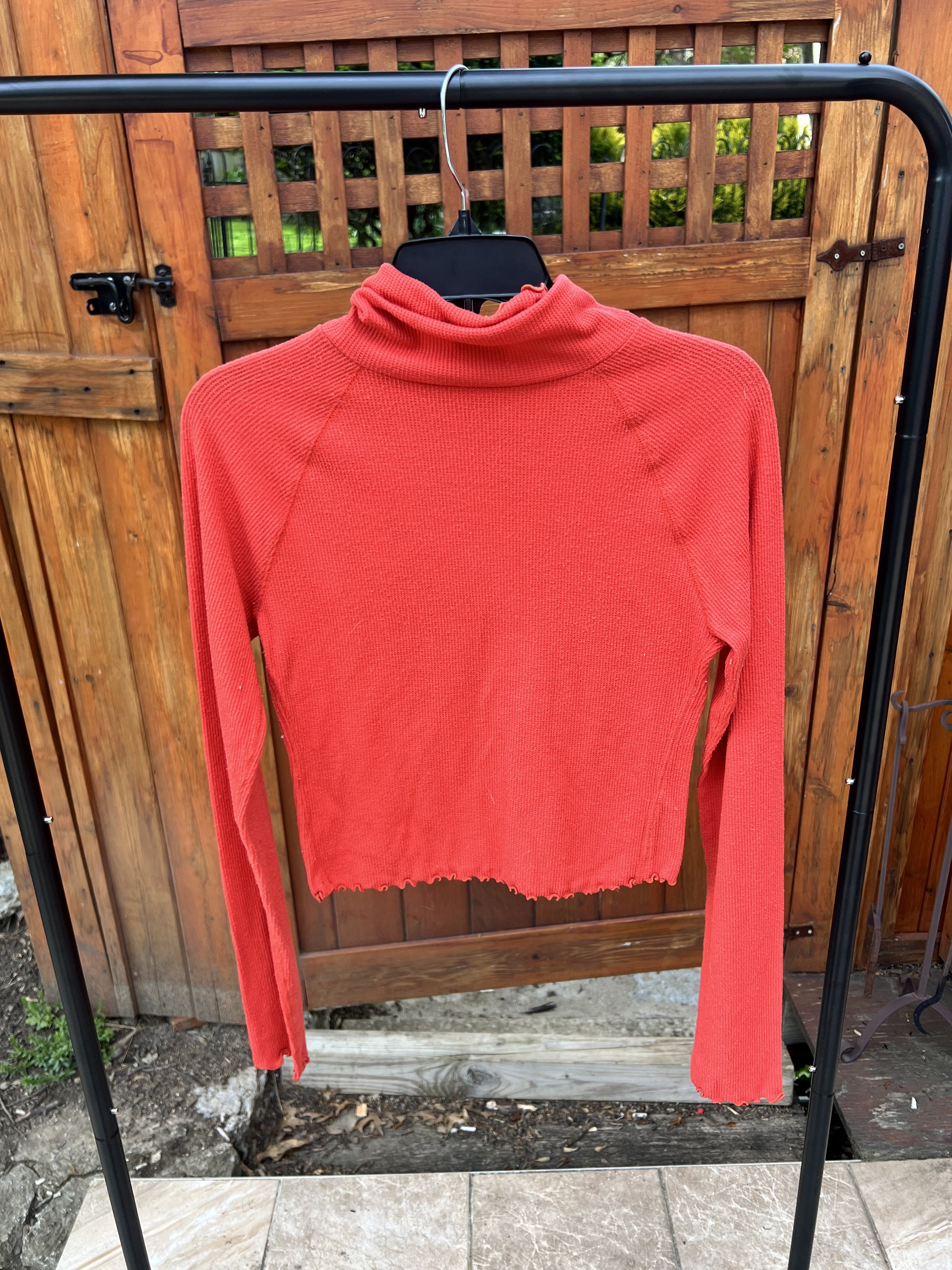 Red Long Sleeve Shirt - $15