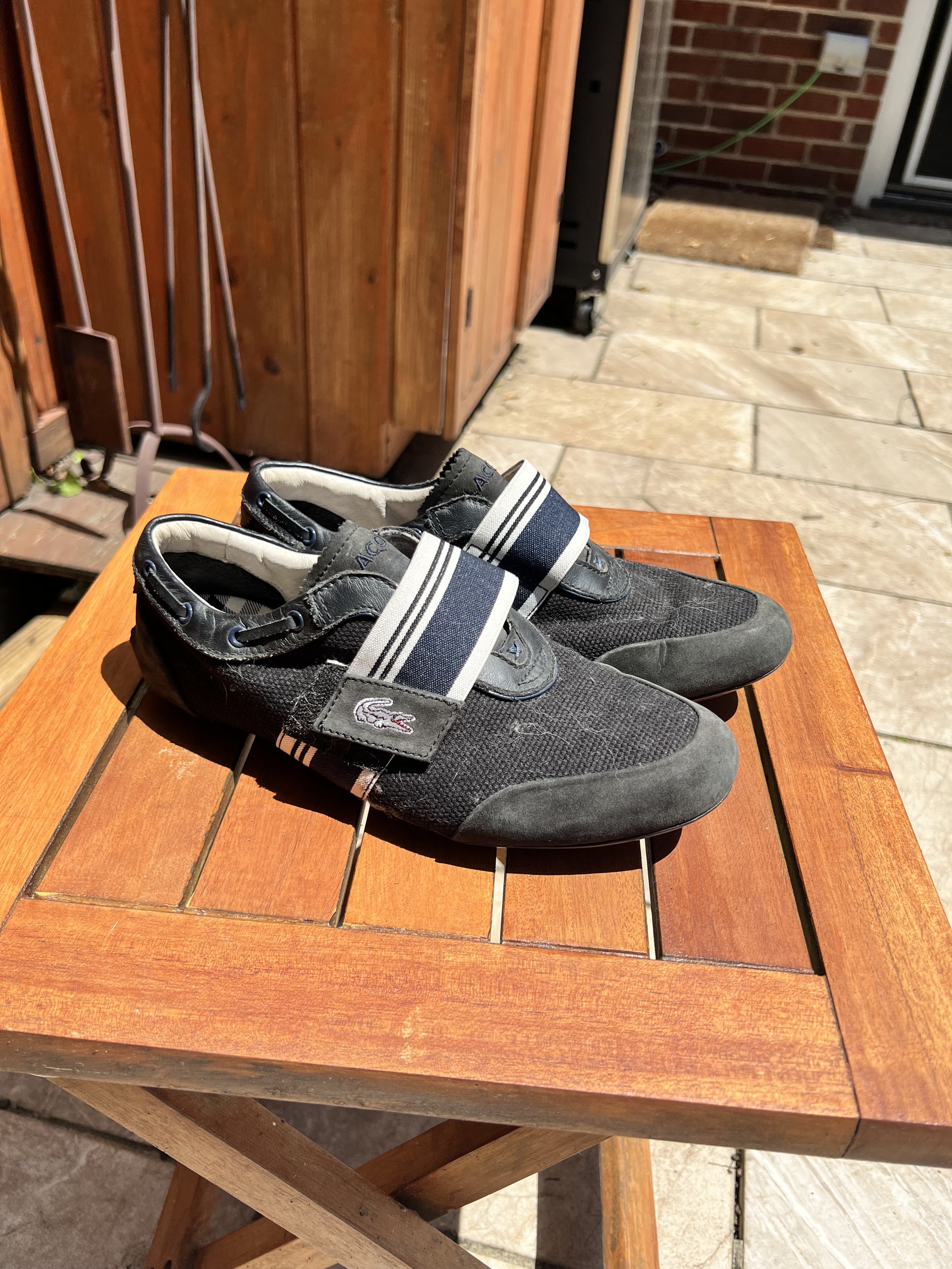 Vintage Lacoste Biking Shoes Women Size 7 - $40
