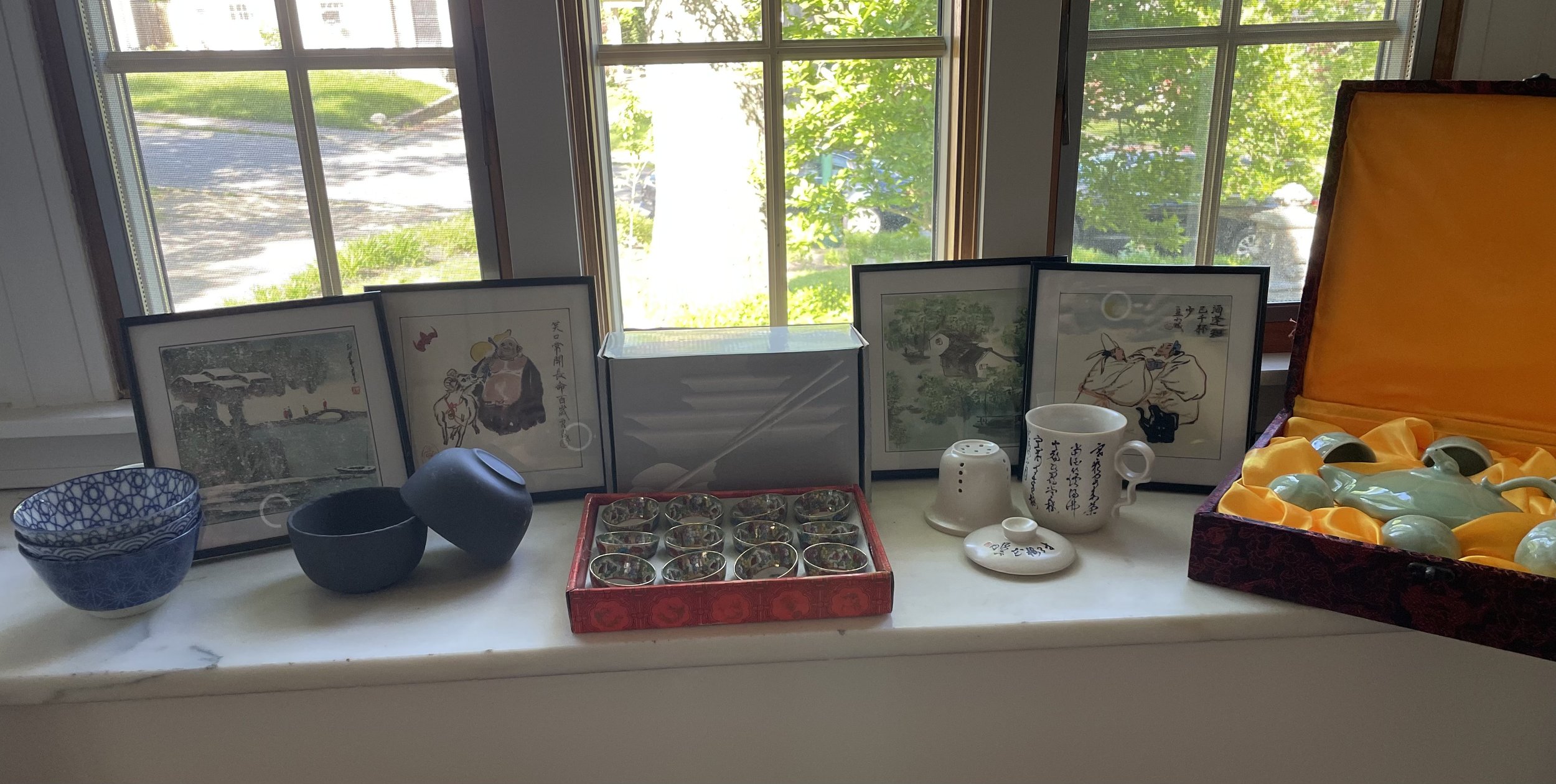 Assorted Asian Items from Shanghai & Japan