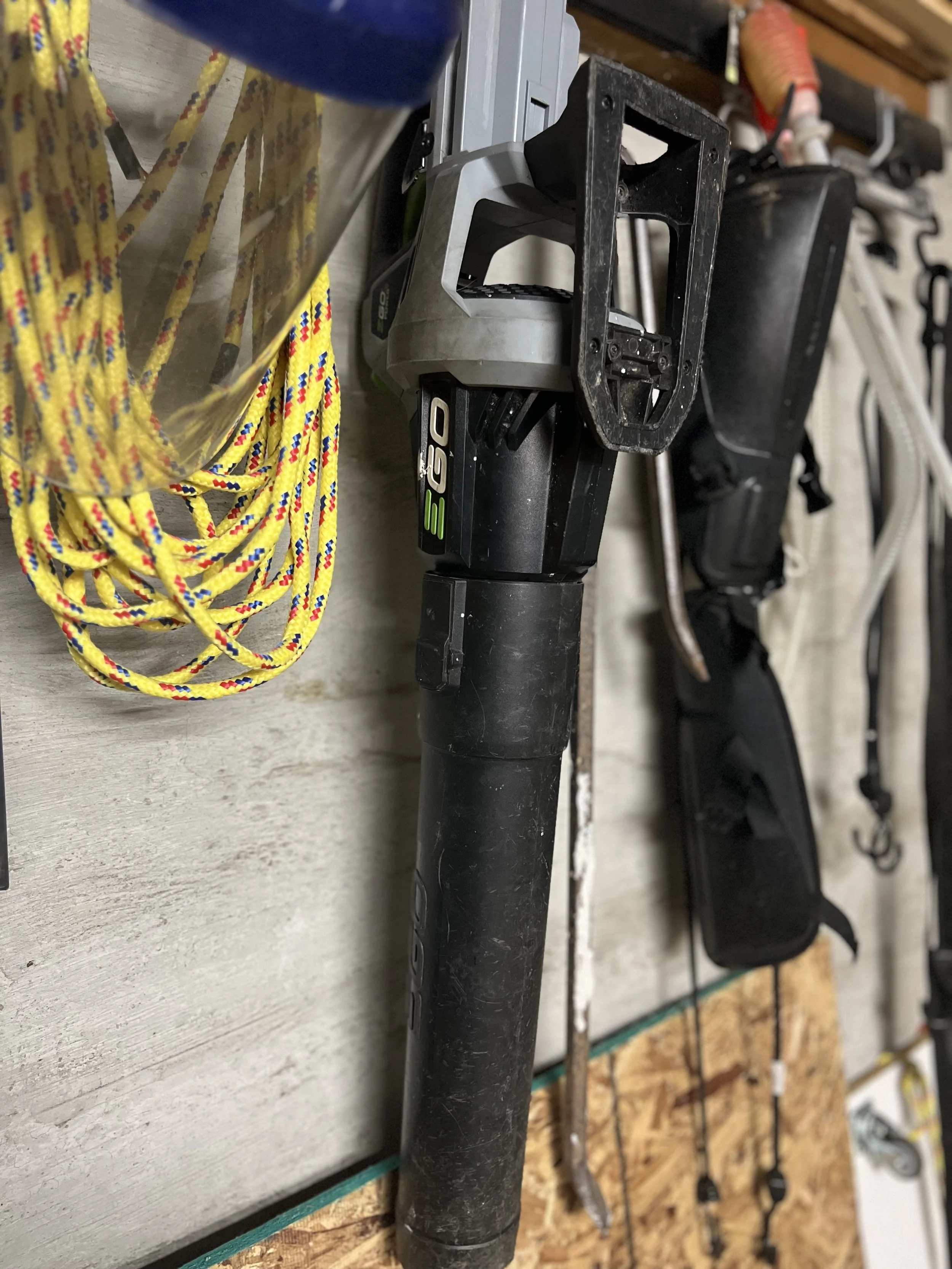 SOLD - EGO Power Leaf Blower with Battery and Charger. Available for pickup October 5th - $75