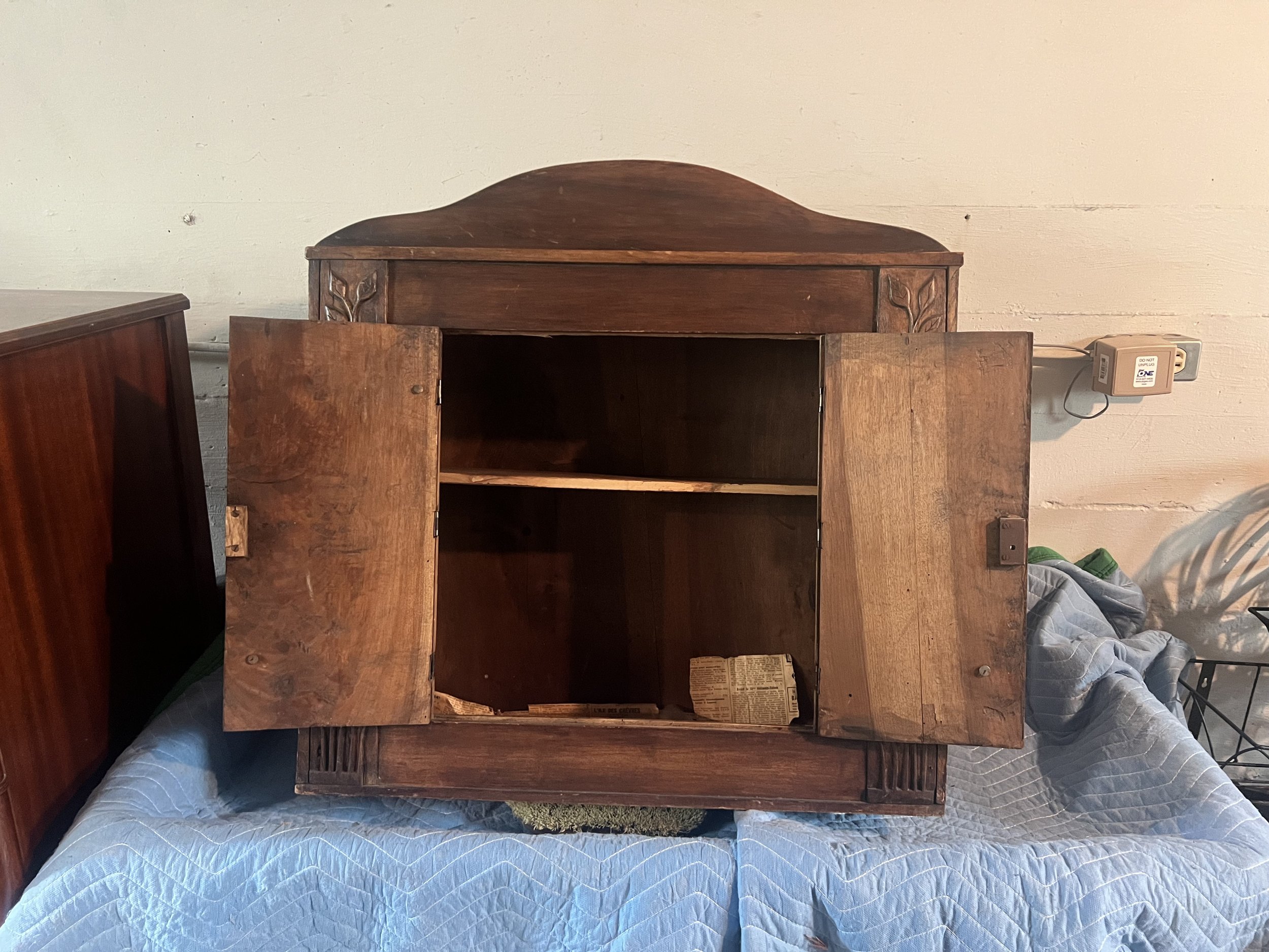 Antique Swiss Cabinet - $125
