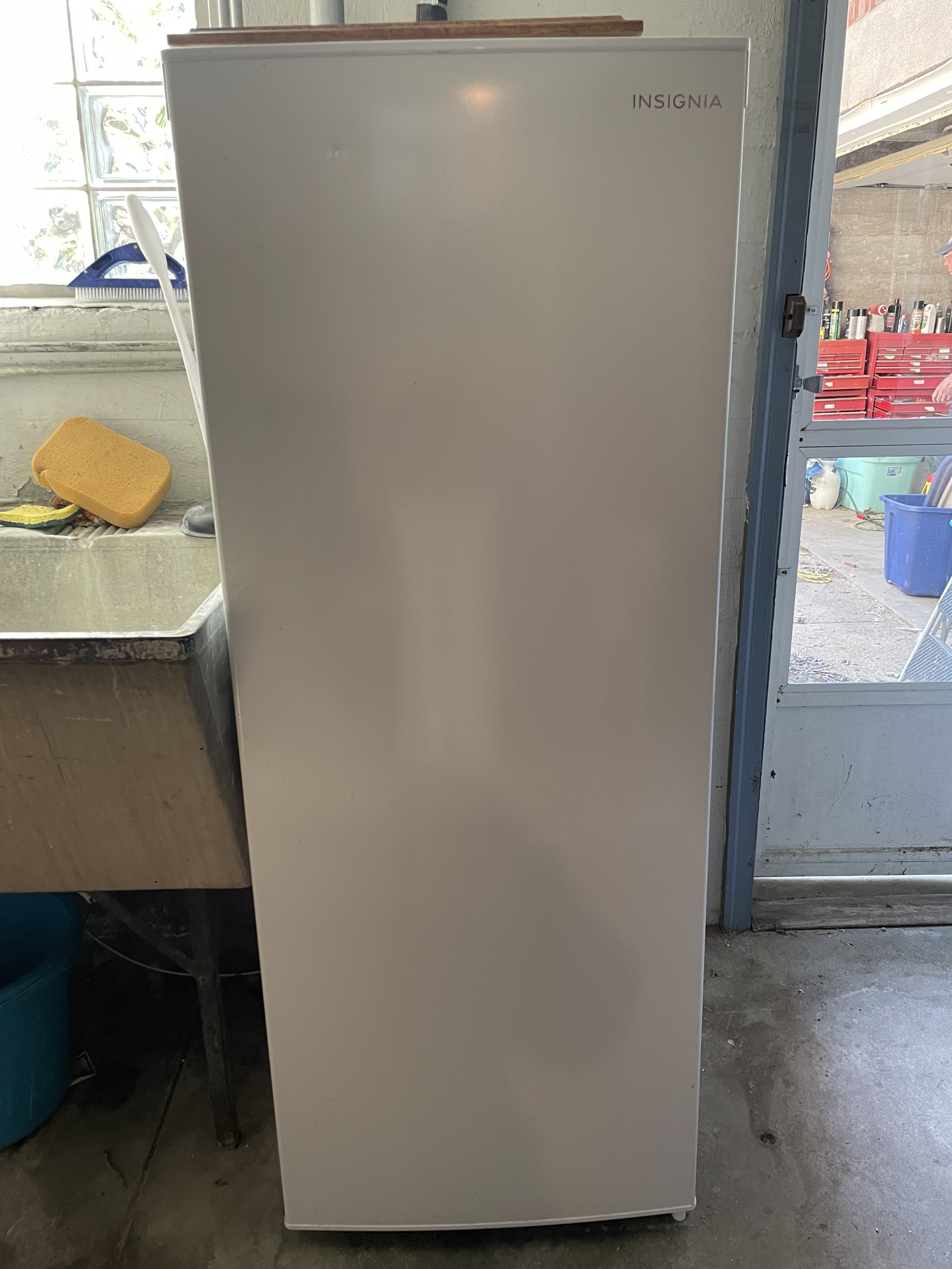 Insignia Compact Upright Freezer 5.3 Cu. ft. - $100