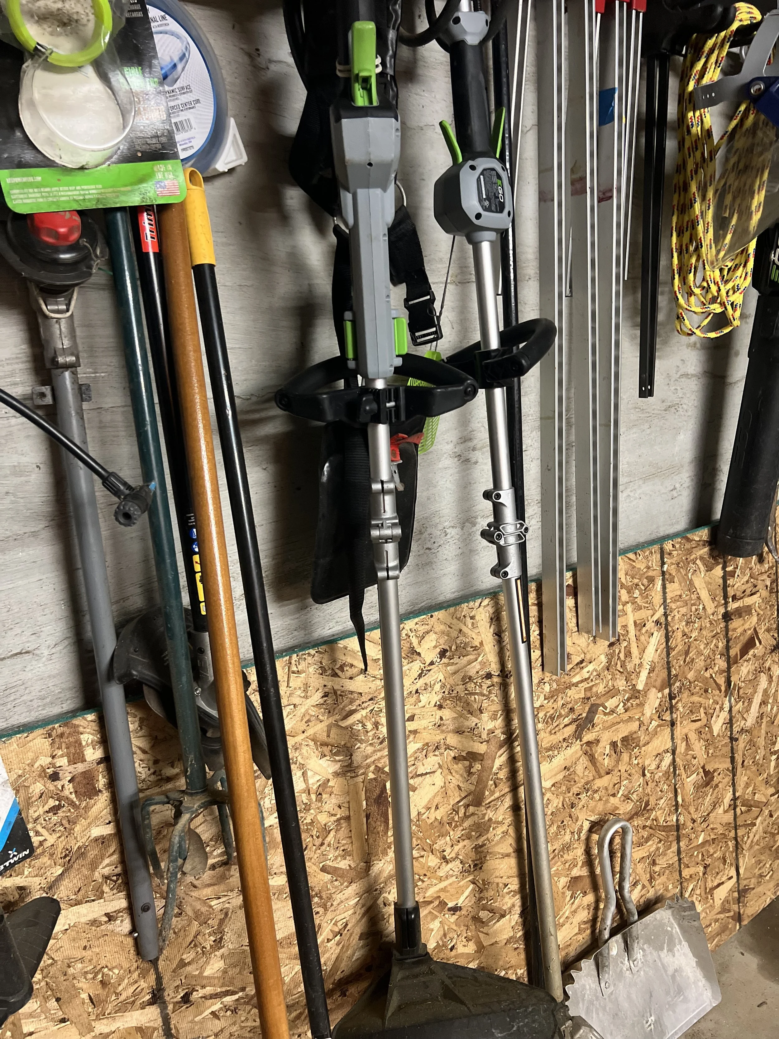 SOLD - EGO Power String Trimmer, Battery Powered Weed Whacker includes battery and charger. Available for pickup October 5th - $75