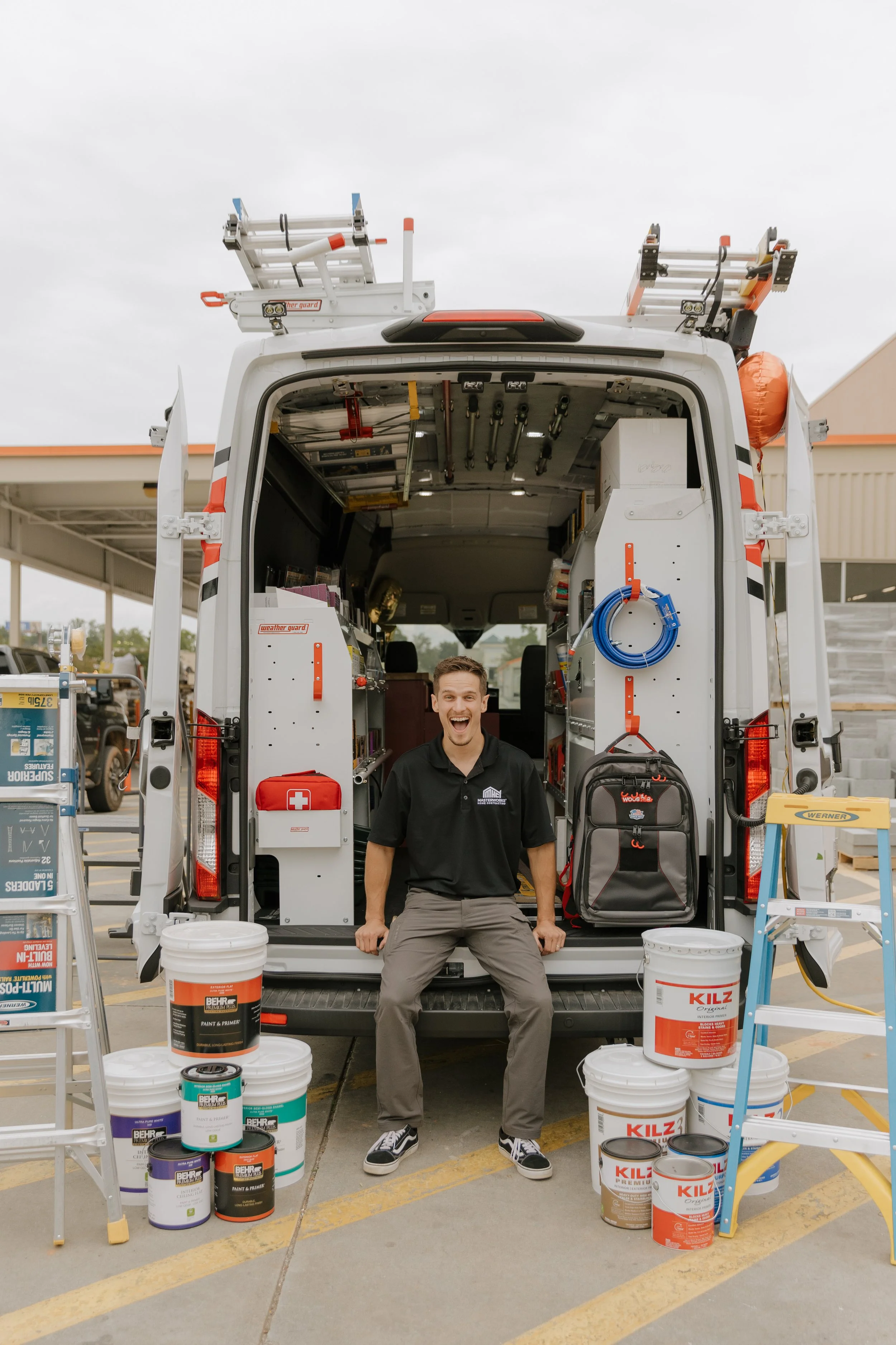 Daniel, painter in sc is the 2025 Pro Van Winner