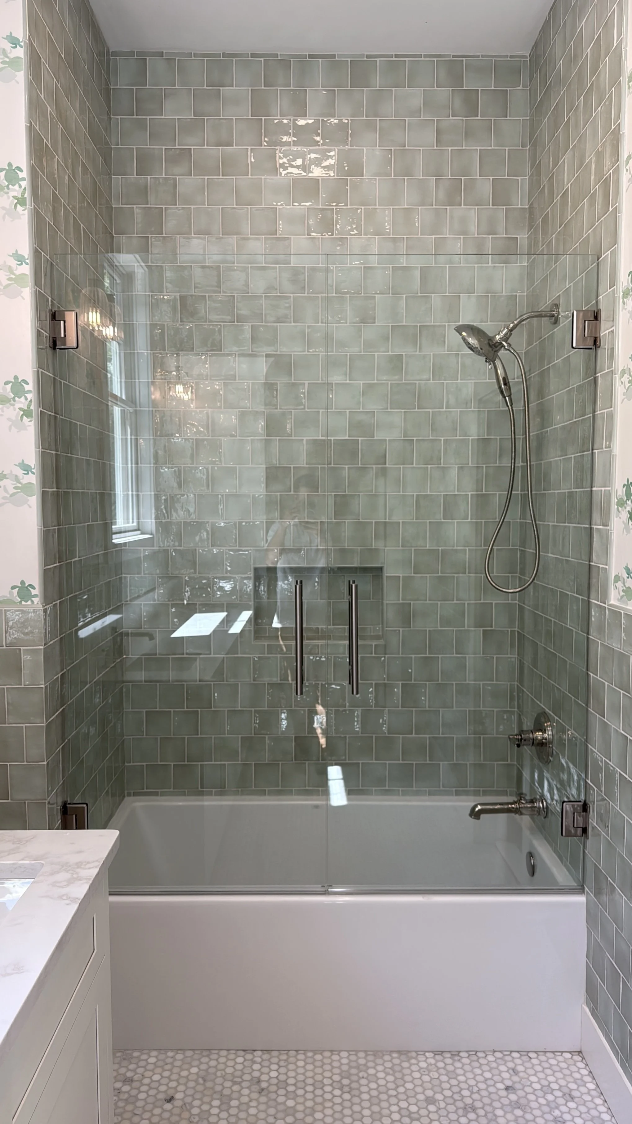 Tile for bathroom remodel in The Cliffs, SC