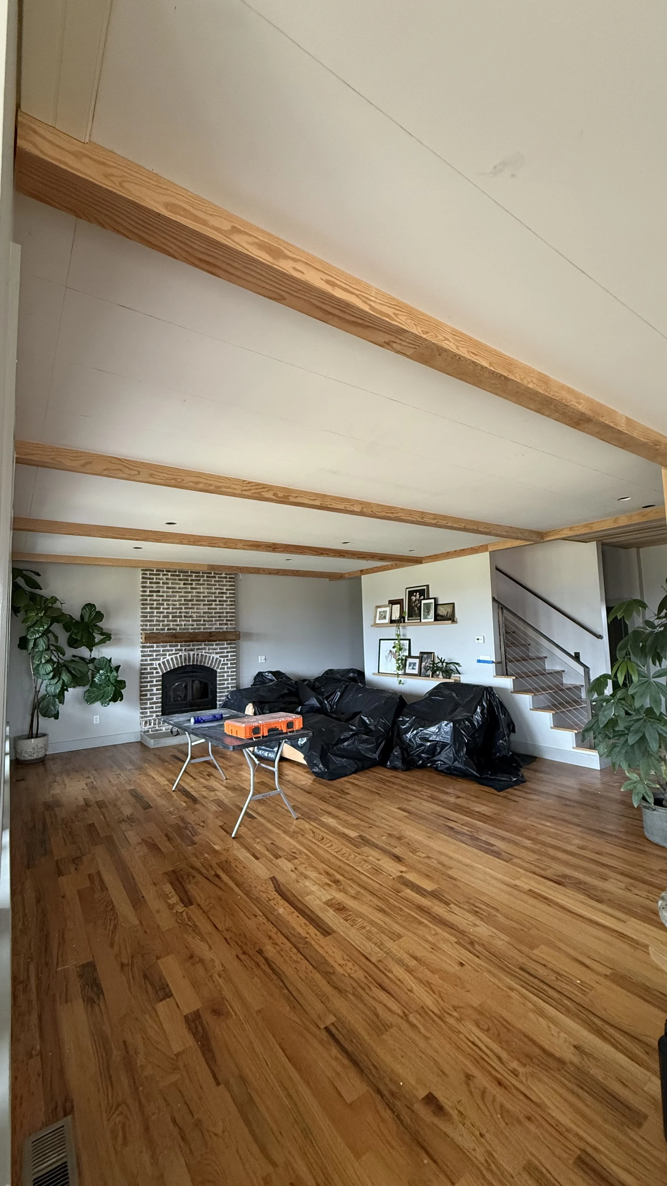 Before Interior finish carpentry and painting in Campobello, SC