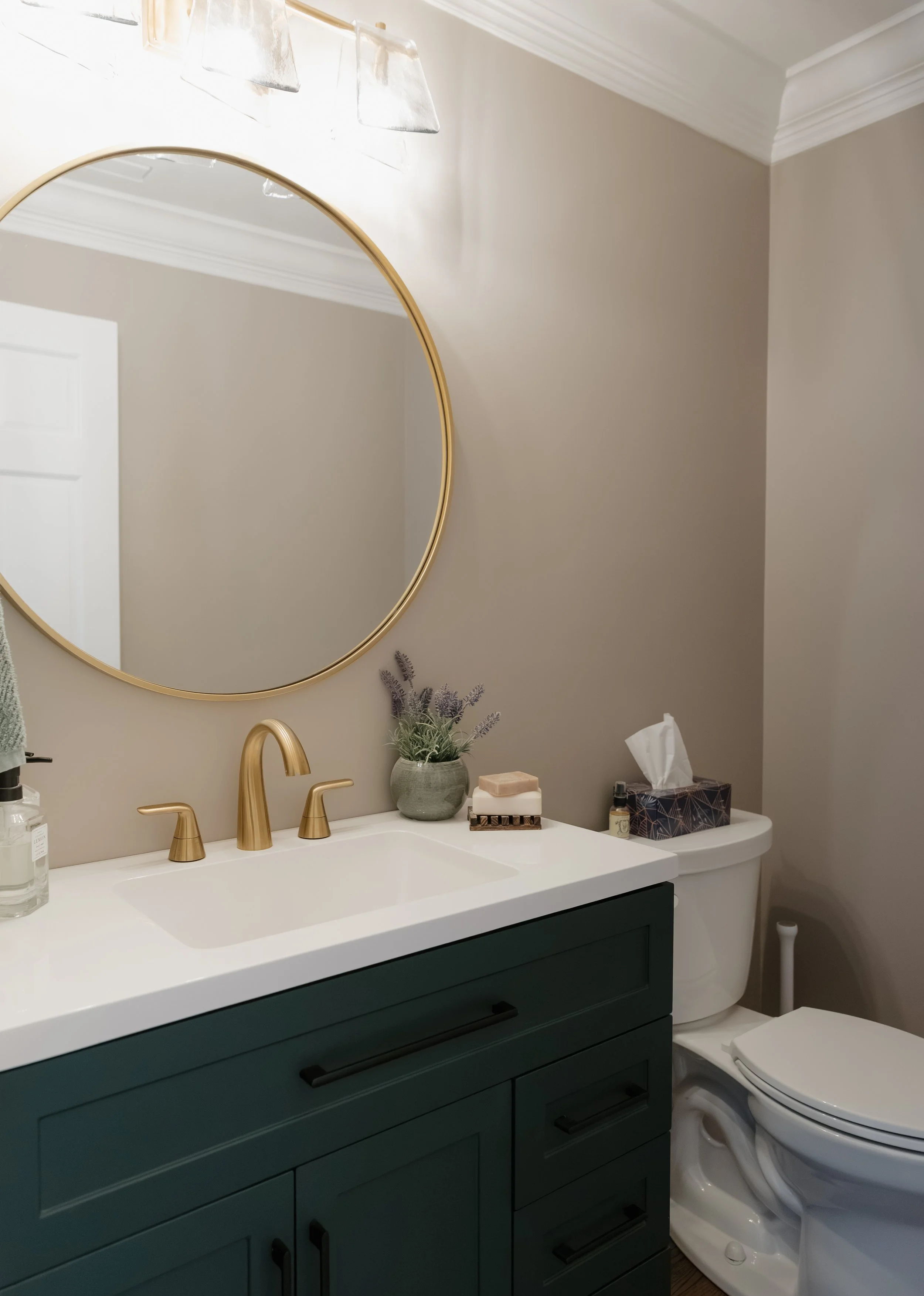 Interior painting project in Greer, SC (Thornablade) with a clean, modern finish