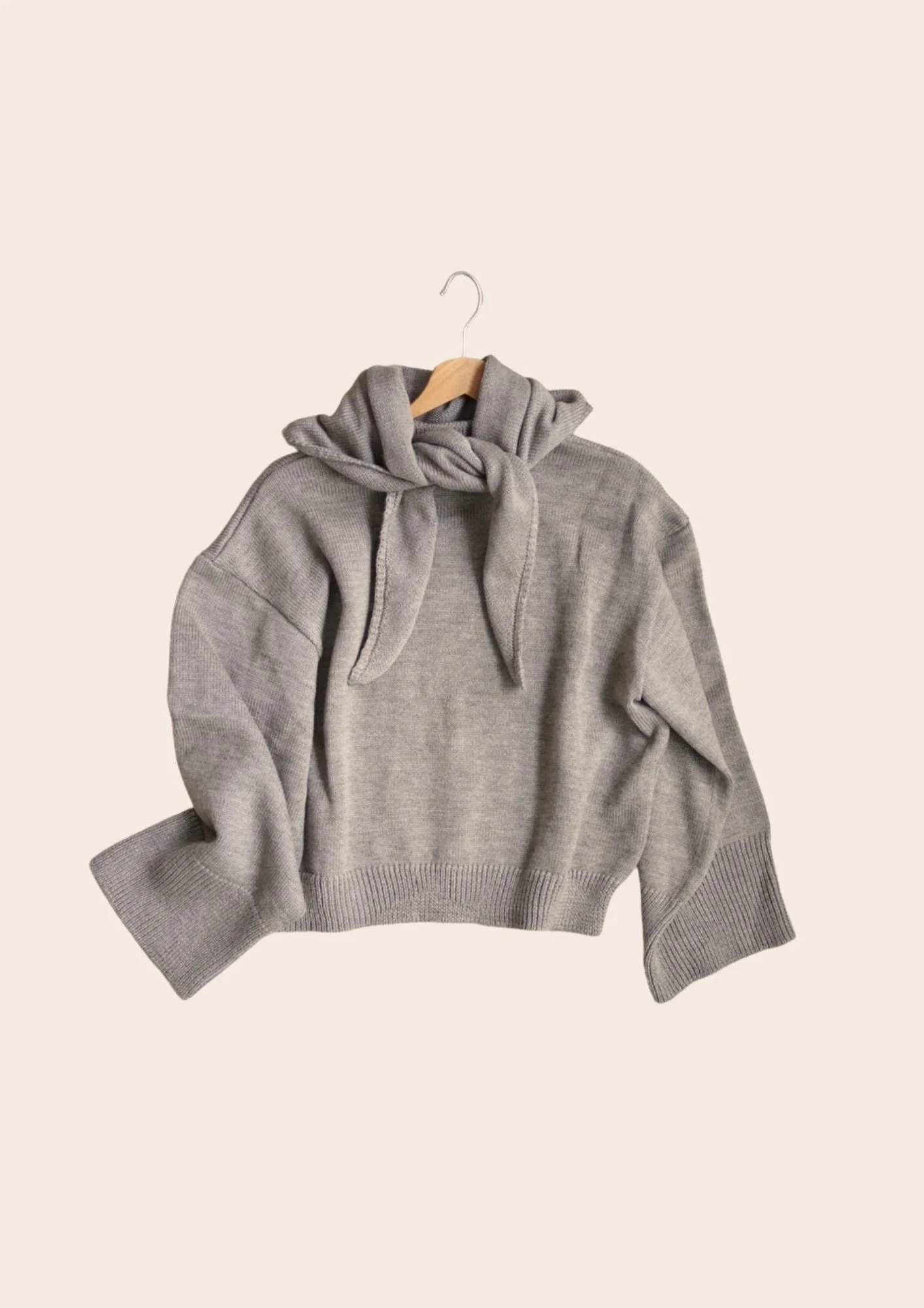 La maille : pull et triangle assortis !