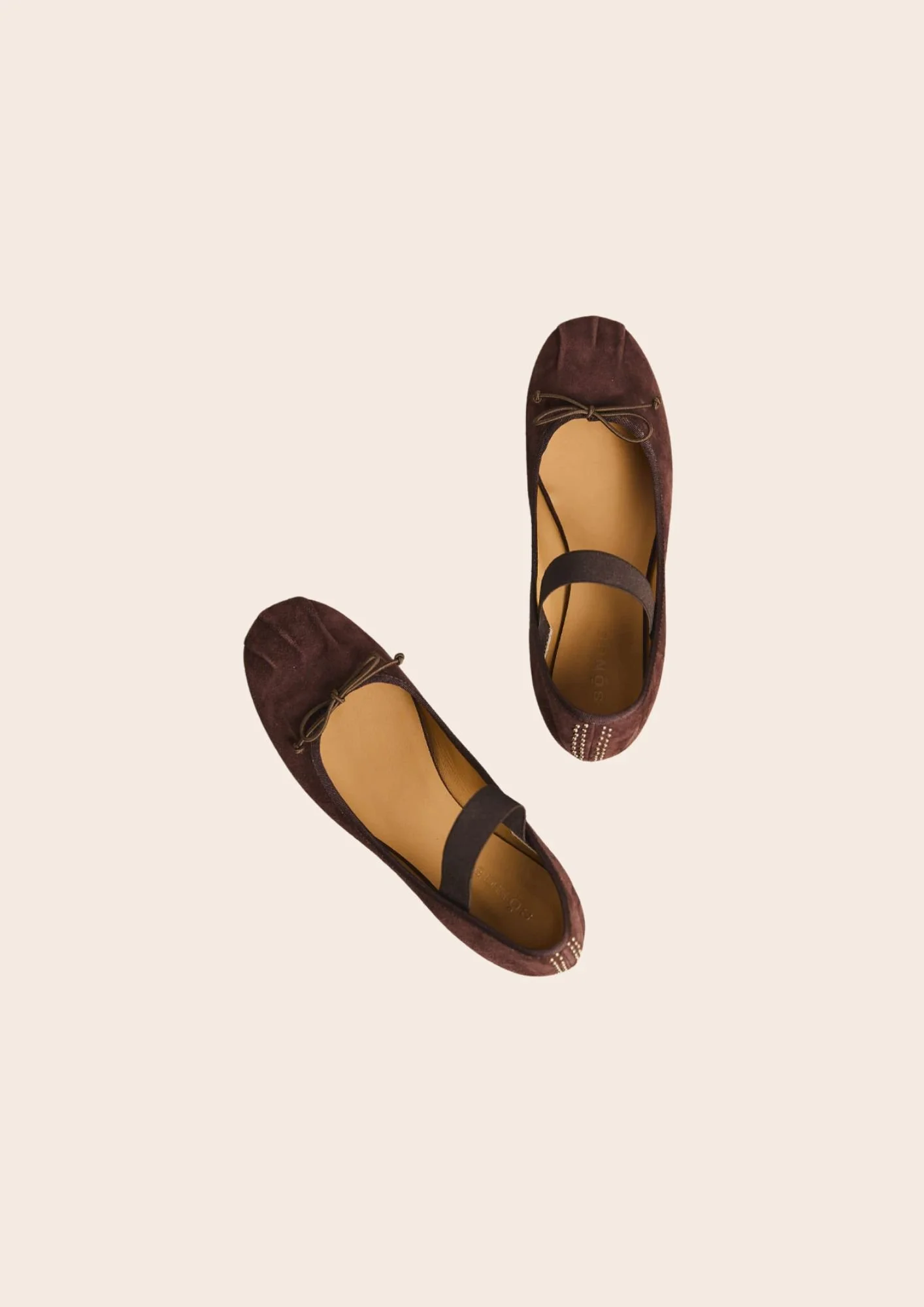 Les ballerines de danseuse chocolat **