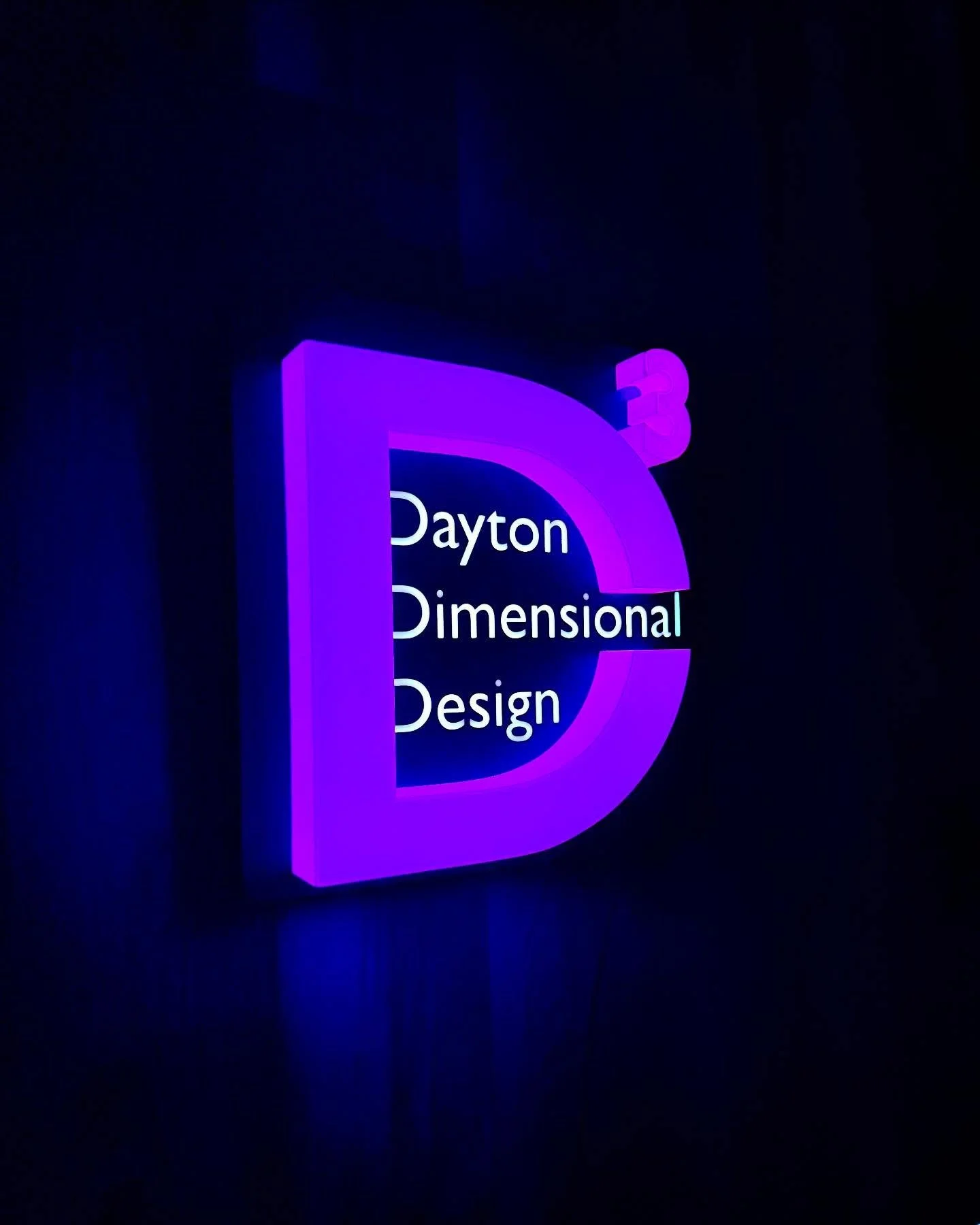 We are Dayton Dimensional Design (or D3), and we are a premium local sign company in Dayton, Ohio. Every sign we make is individually crafted from the ground up, and made with the thought, care, and precision that your business deserves.