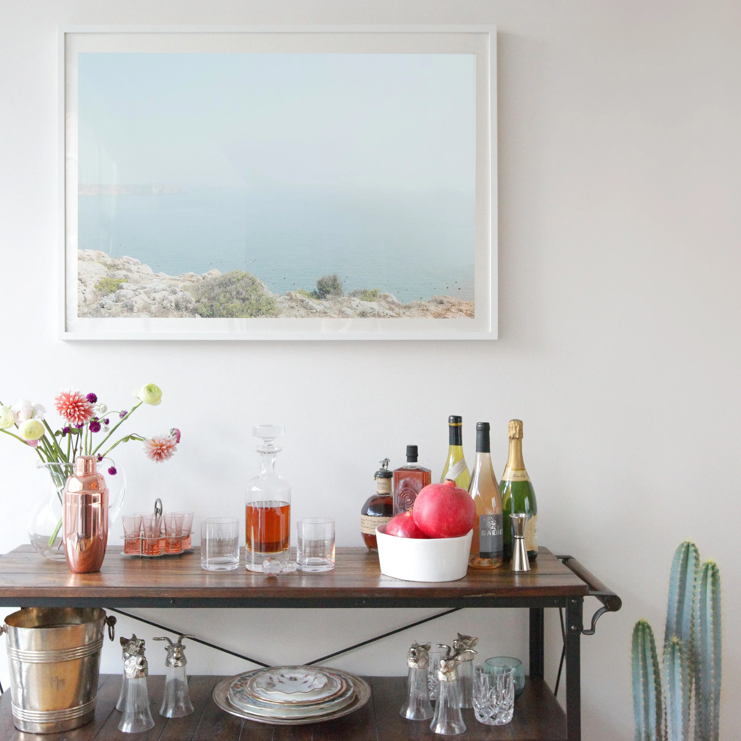 How to Style the Perfect Bar Cart: Shot in Brooklyn, NY for Design*Sponge