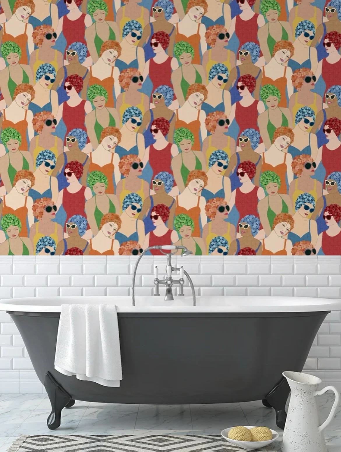 Sometimes you need a reminder to just keep swimming 🏊 

📸 @funkypaperco @chasingpaper @lemonparkpaper @rebelwalls @spoonflower 

#wallpaperdesign #wallpaper #austin #wallpaperinstallation #wallpaperinstall #wallpaperinspo #austininteriors #justkeep