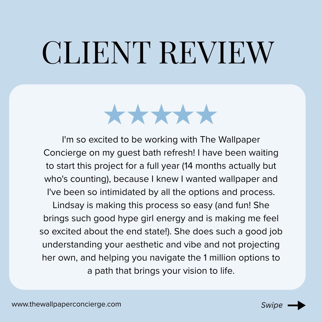 Thank you @clairebearington for the kind words. I am honored to be your professional hype girl 🥹

#austindesign #wallpaper #wallpaperdecor #wallpaperinstallation #wallpaperinspo #smallbuisness #smallbusinessowner #austinsmallbusiness #atx #austinbus