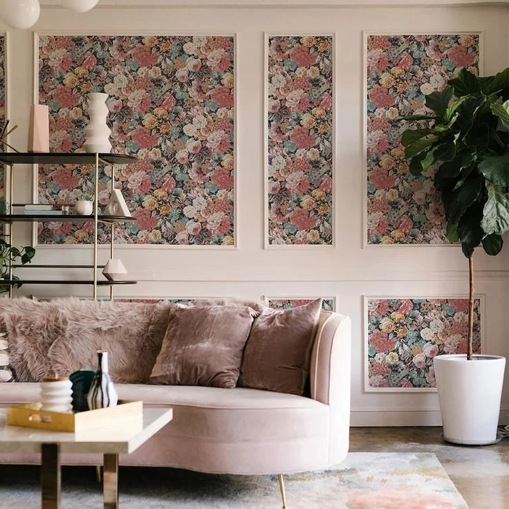 Wall Molding &amp; Wallpaper: A Love Story