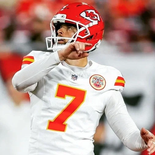 Massive congrats @buttkicker7 on his ground-breaking and history-making 69-yard field goal Saturday night! Just warming up #ToTheHeights