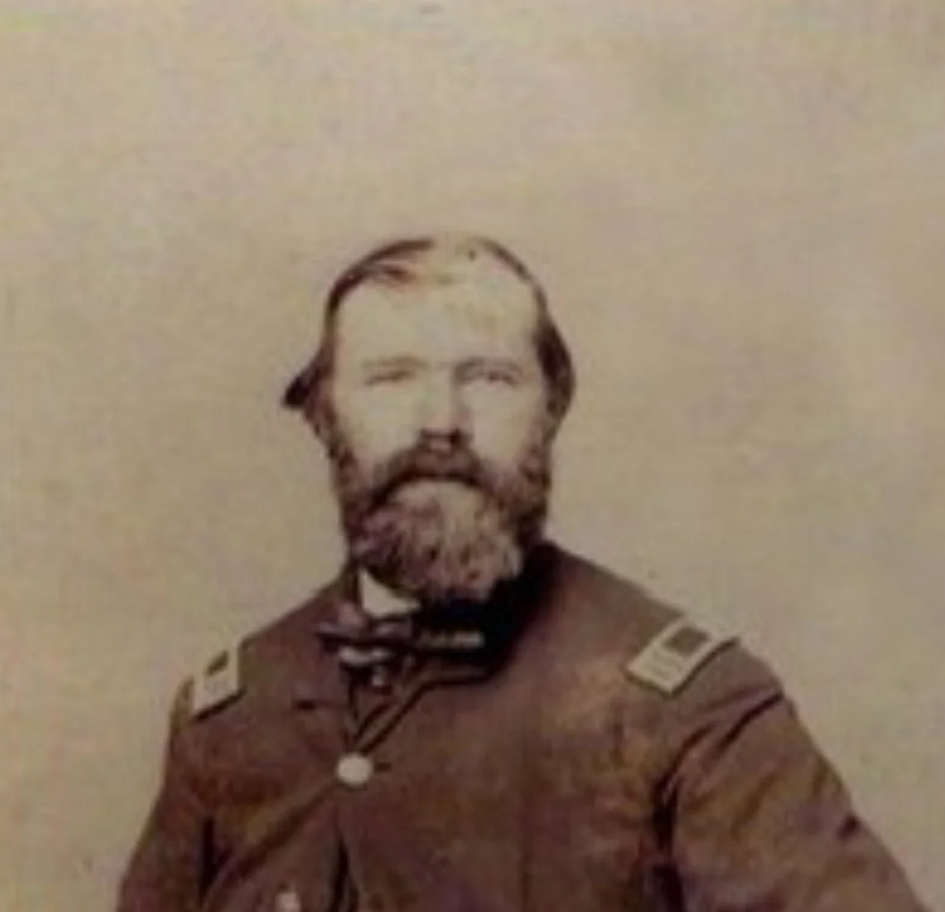 a picture of Benjamin S H Maillefert in his Navy Civil War Uniform, Advance Lodge no.586