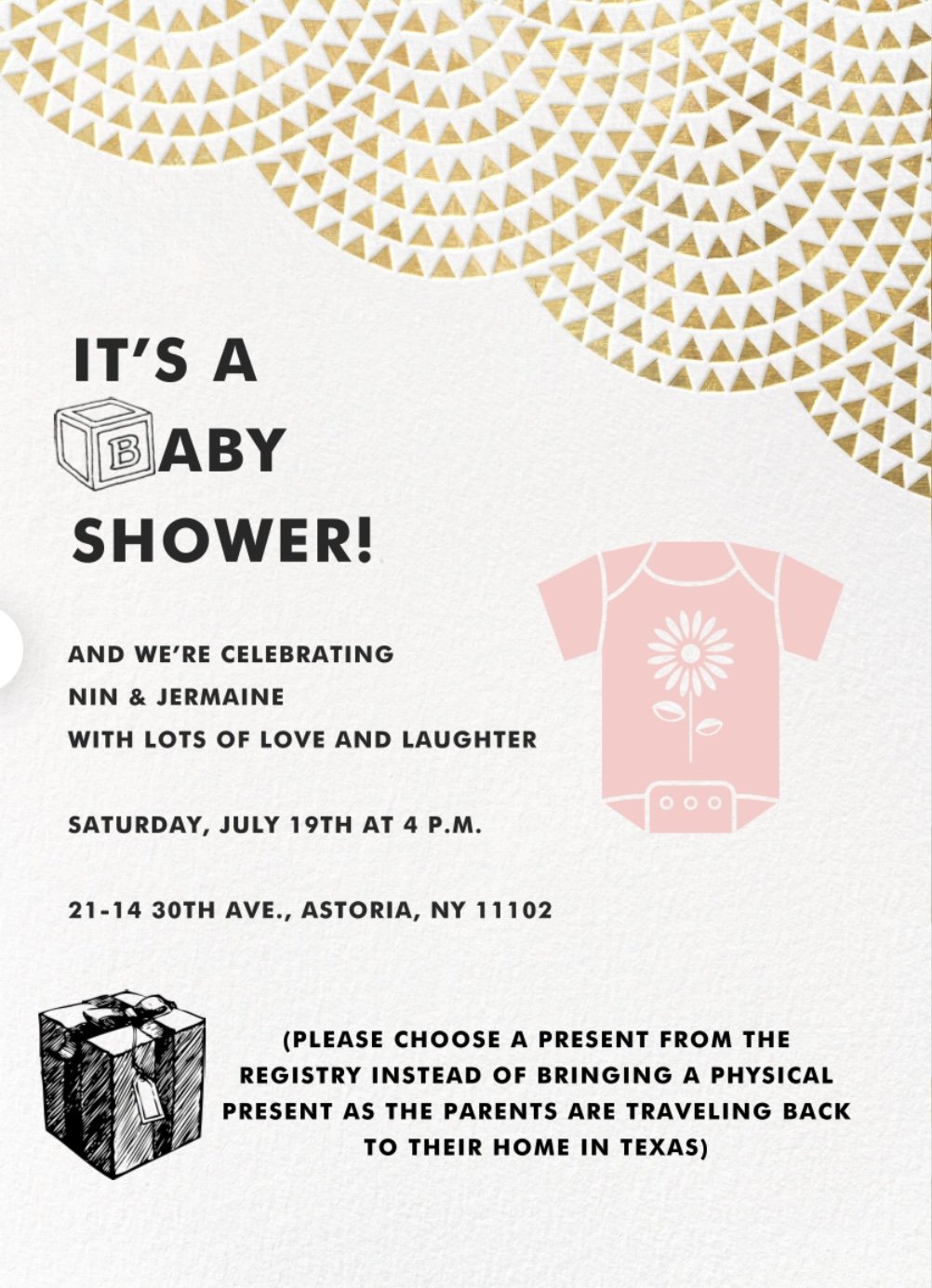 Nin & Jermaine’s Baby Shower