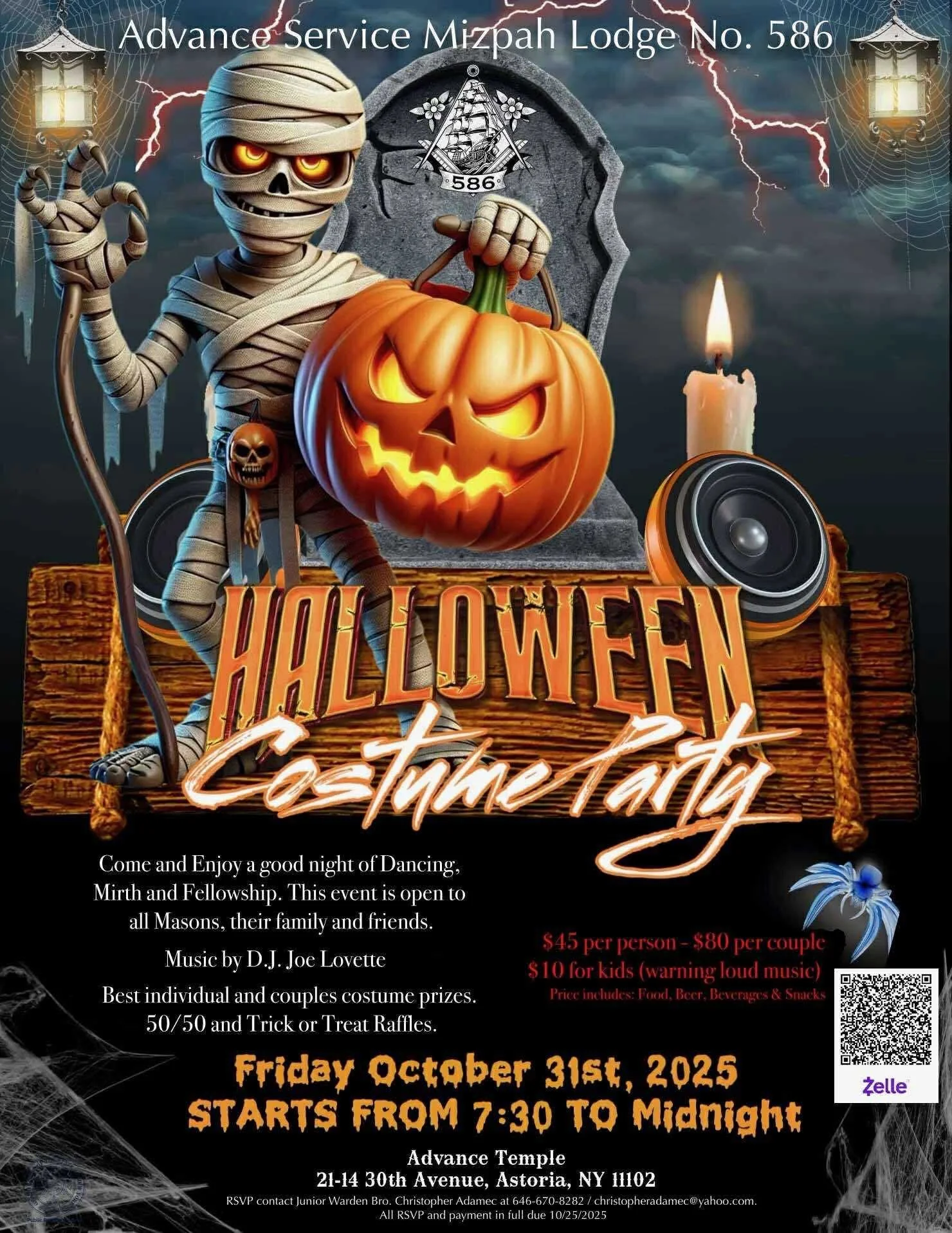586° Halloween at Advance Service Mizpah Lodge