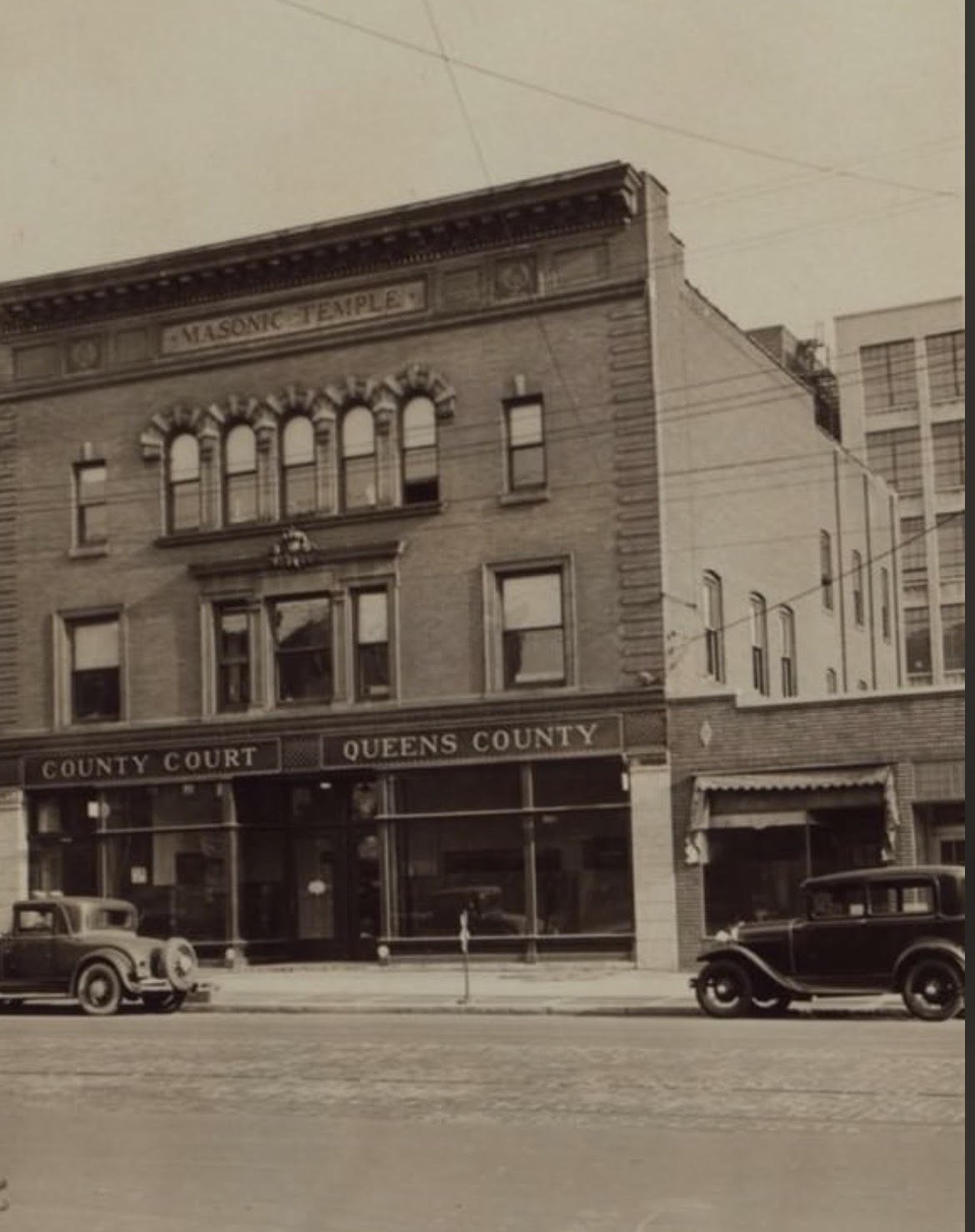 Jackson Avenue temple associated with Island City Lodge No. 586