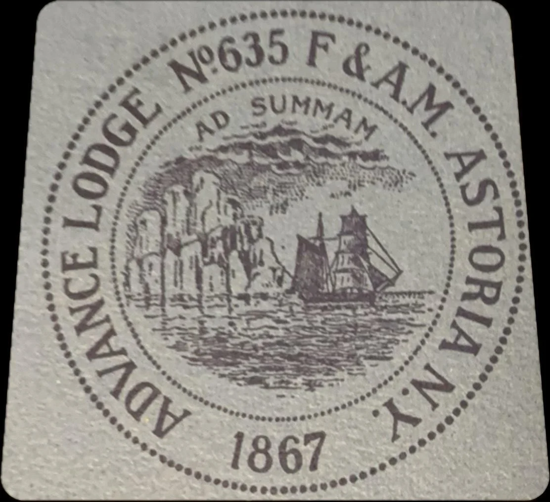 the Advance Lodge no.634 official seal.