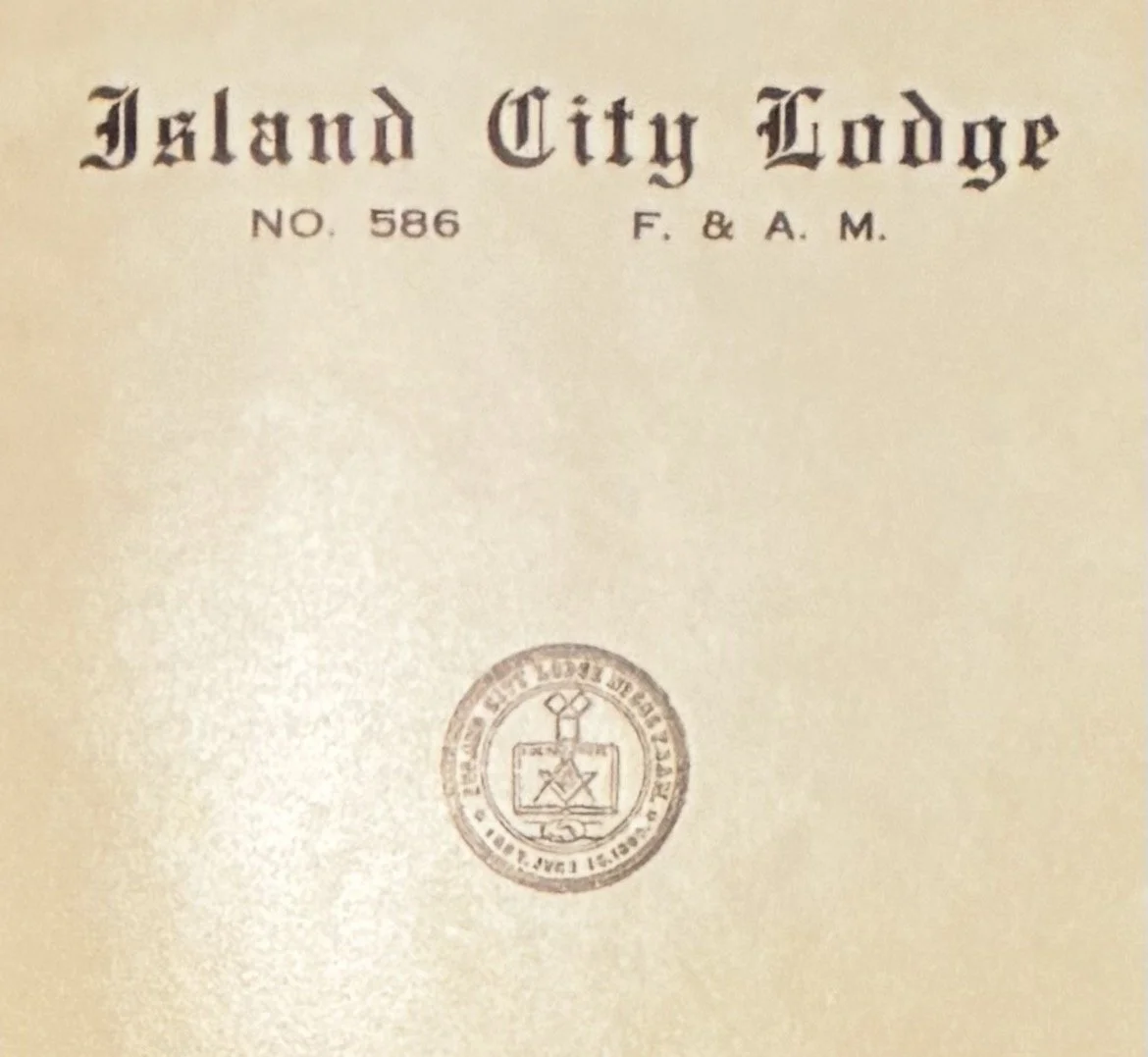 Island City Lodge no. 586, Hunters Point, Queens, New York City