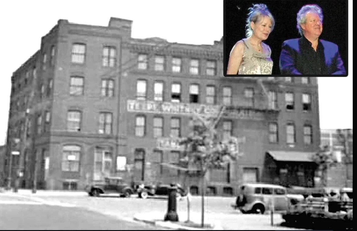 Tina Weymouth and Chris Frantz in the 1970s during their early years with Talking Heads