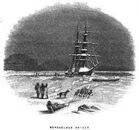 Arctic expedition vessel USS Advance associated with Elisha Kent Kane