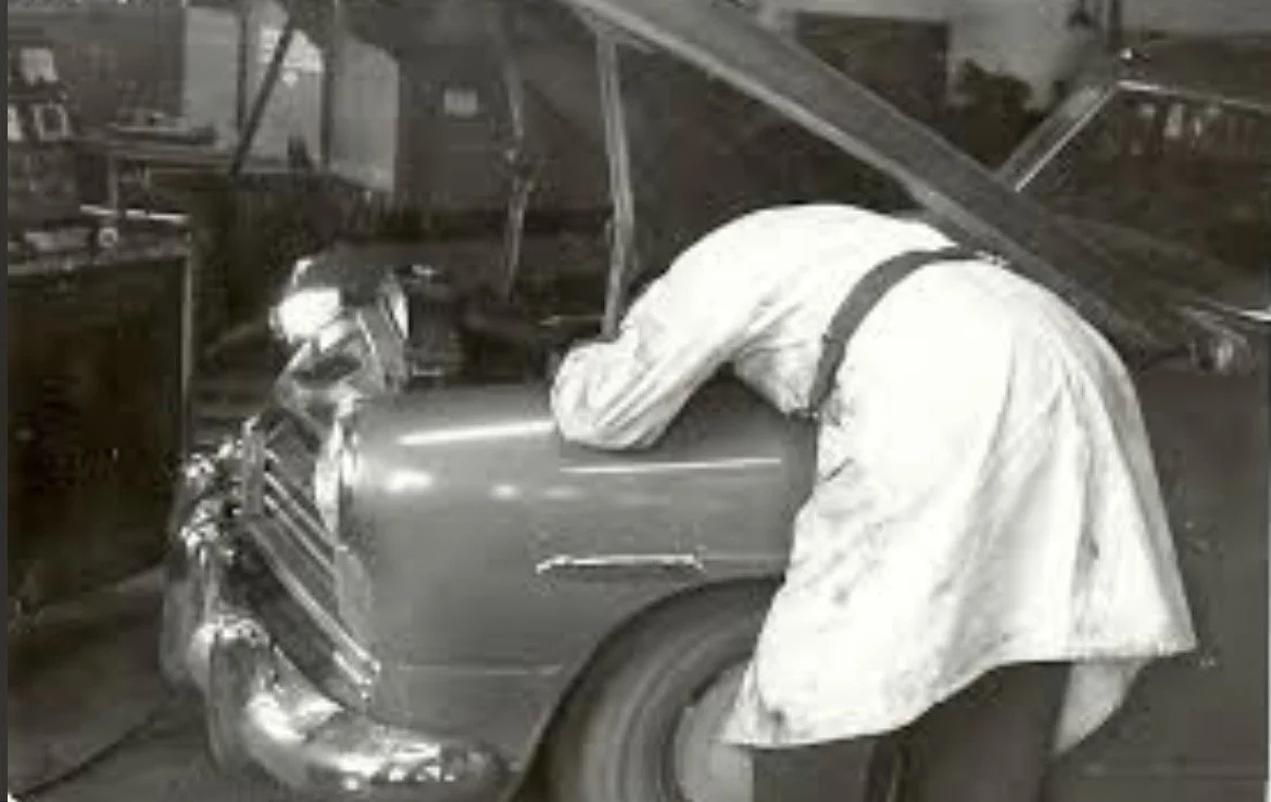 Early New York taxi mechanic