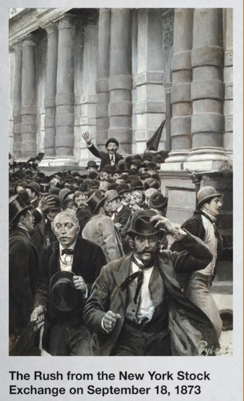 Image of the stock exchange panic of 1873