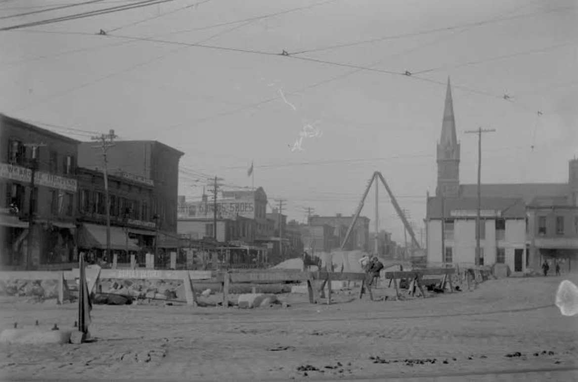 Historic view of Hunter’s Point in Long Island City, Queens
