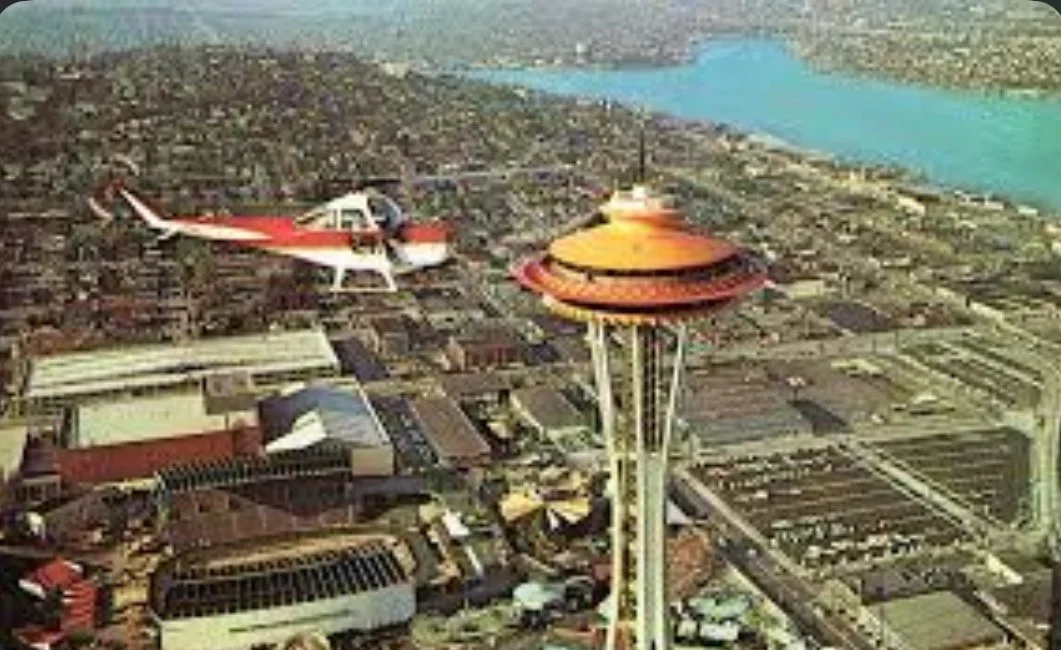 Helicopter rides at the 1964 World's Fair
